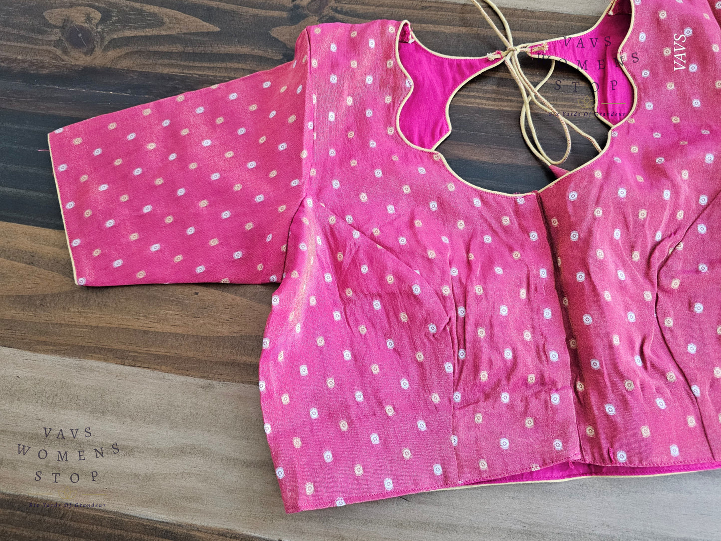 Pink Shade Tissue Blouse