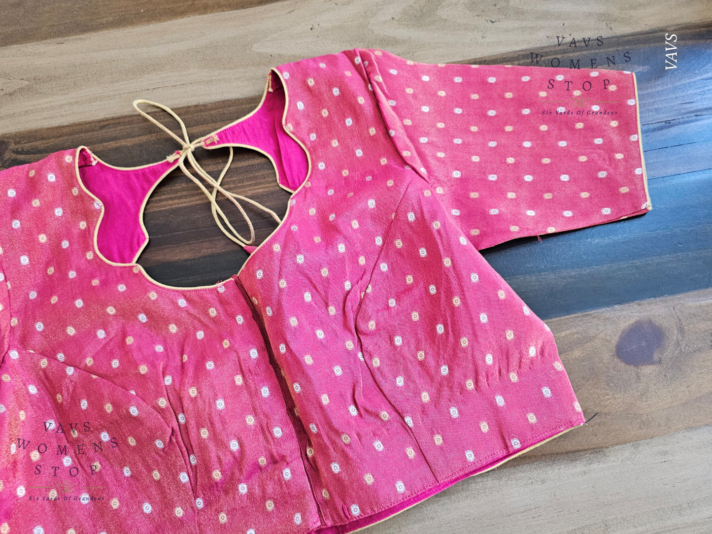 Pink Shade Tissue Blouse
