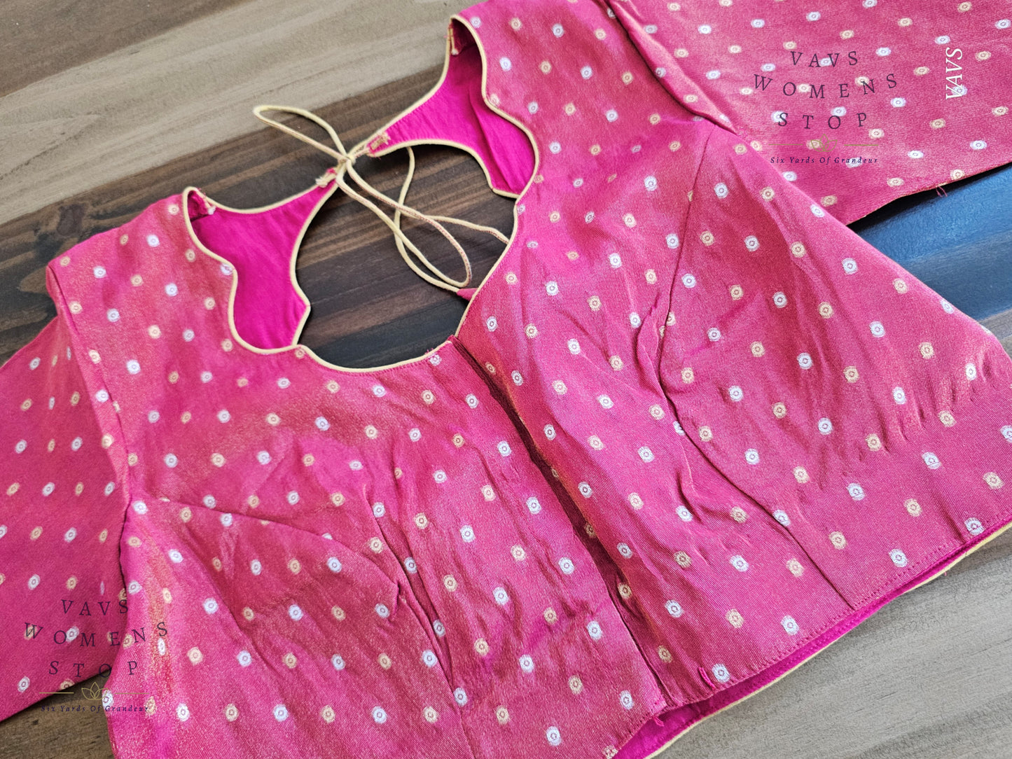 Pink Shade Tissue Blouse
