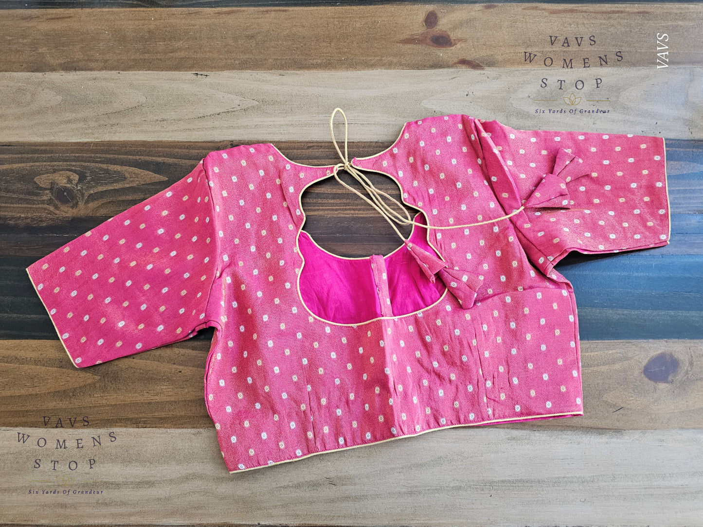 Pink Shade Tissue Blouse