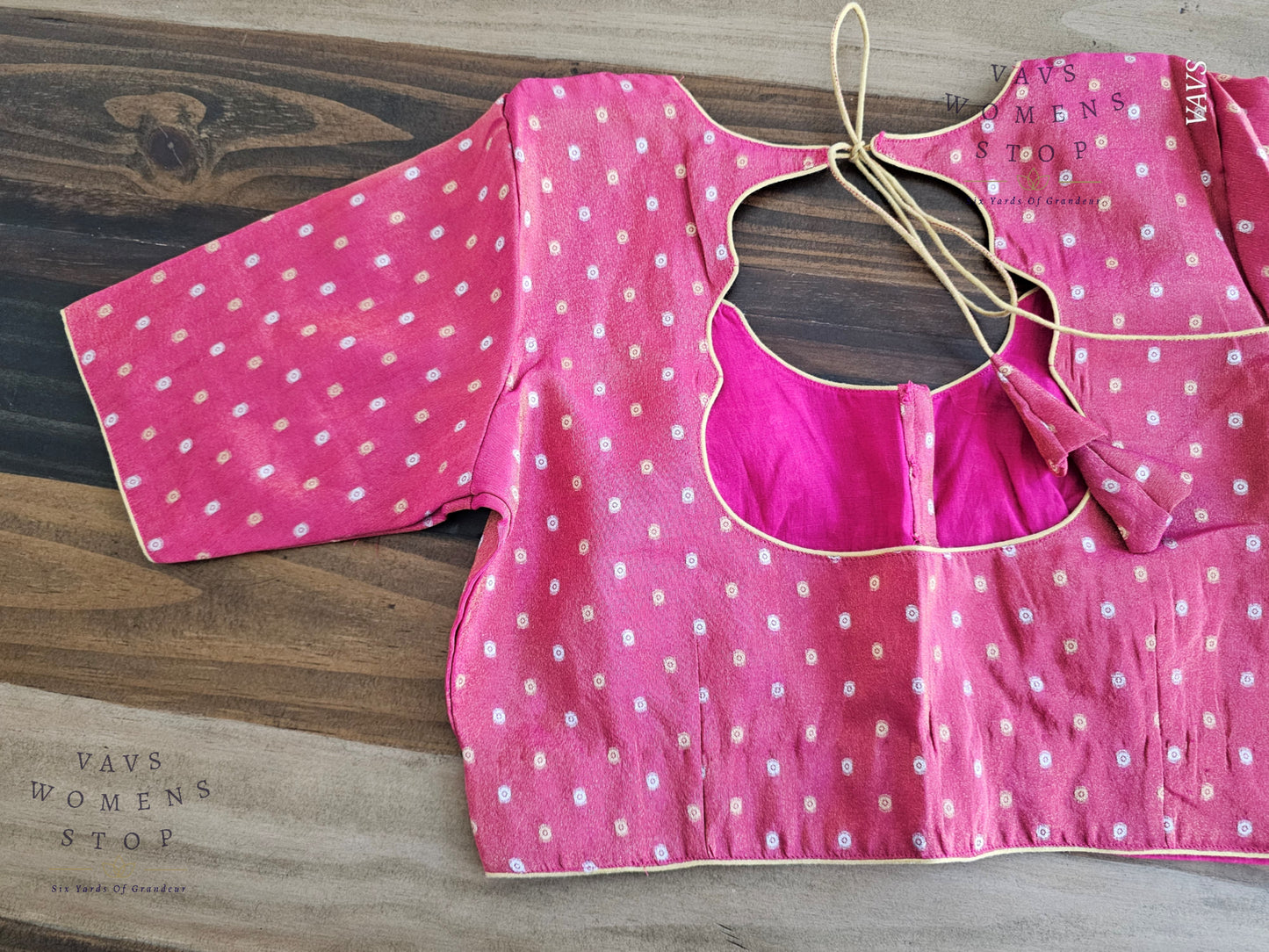 Pink Shade Tissue Blouse
