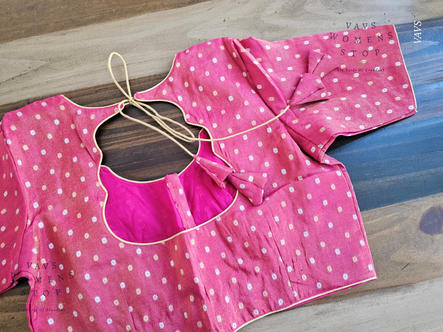 Pink Shade Tissue Blouse