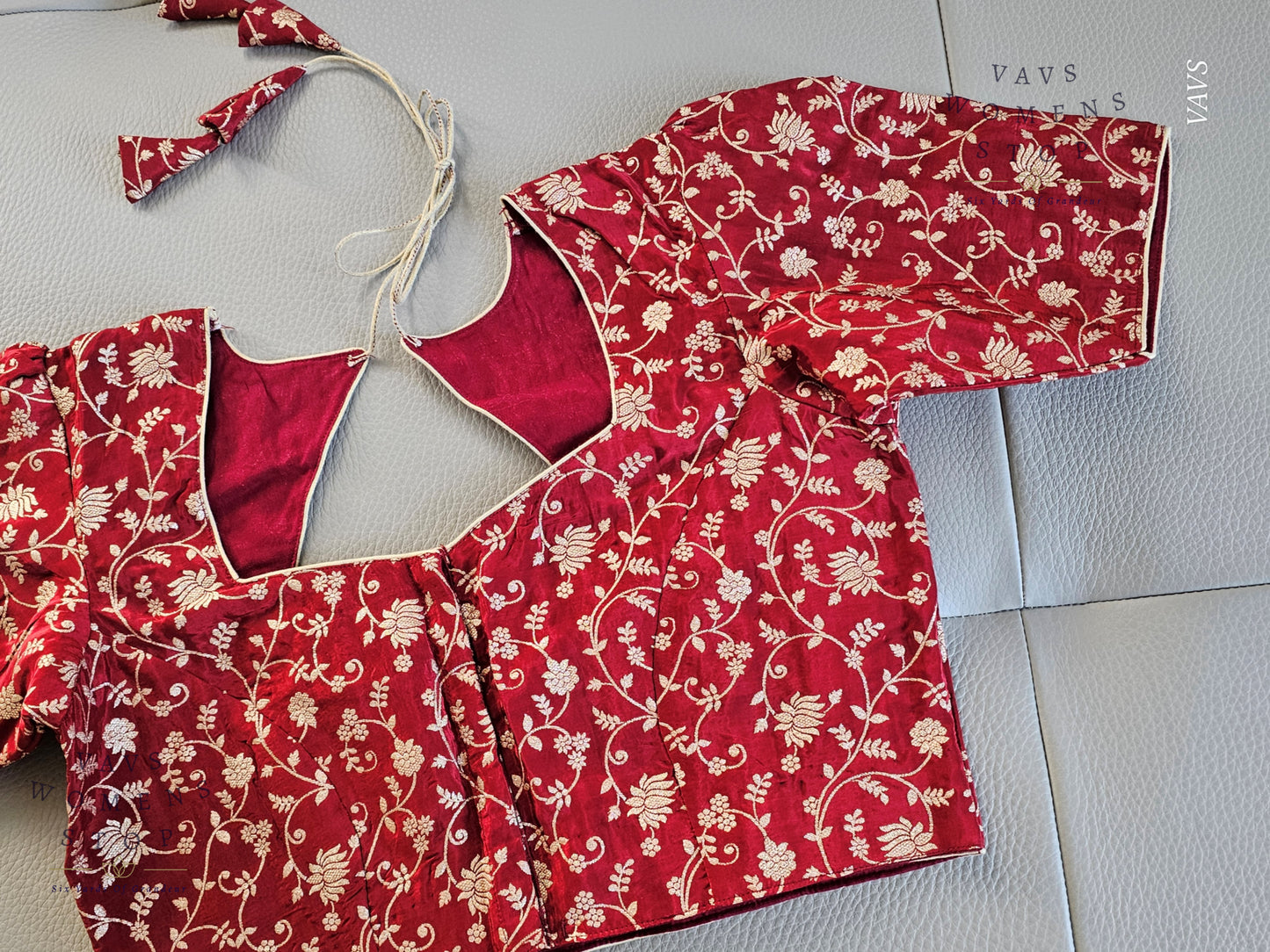 Munga Benarasi Meenakari Blouse