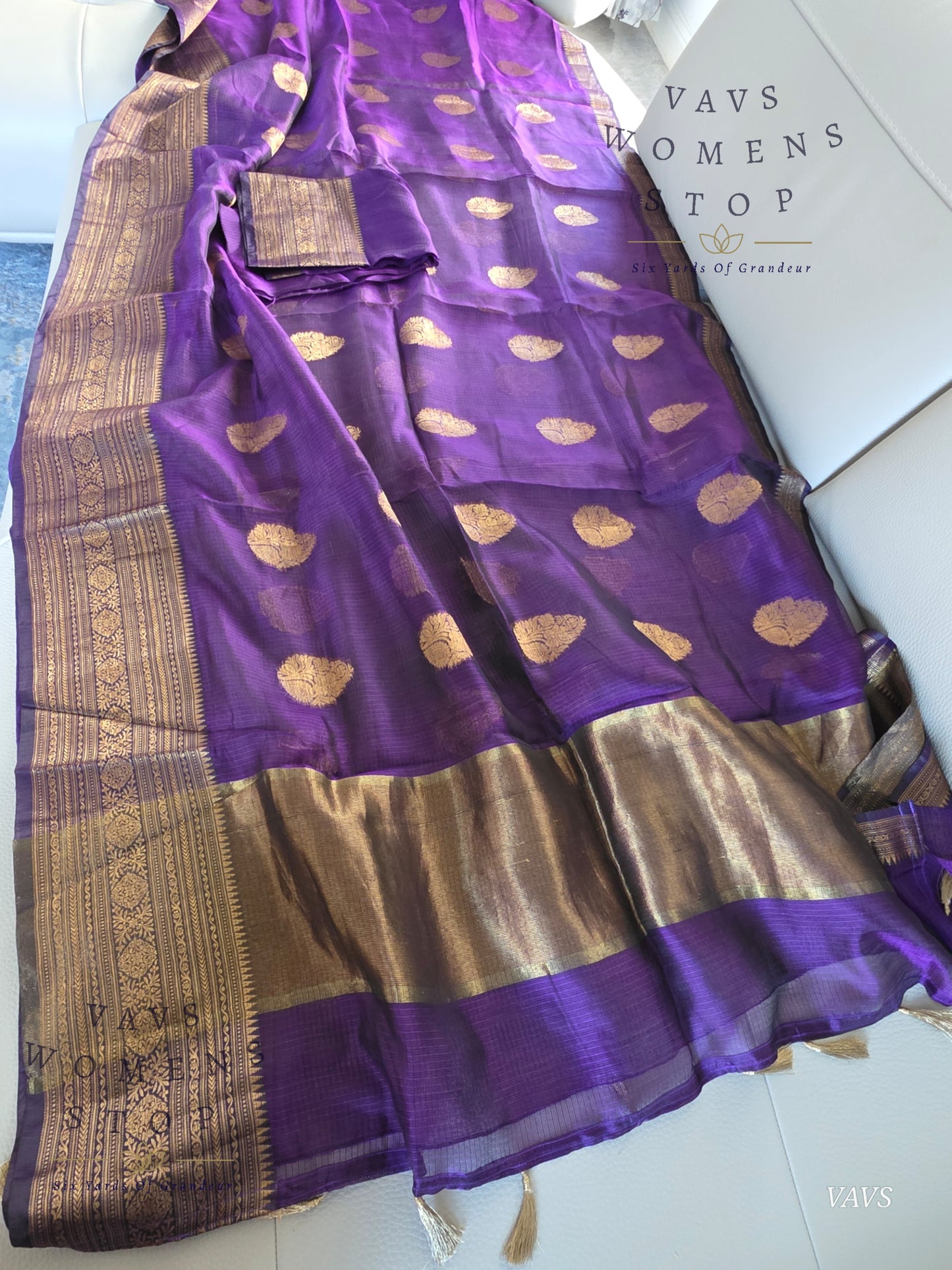 Semi Kota Silk Saree with Blouse Piece