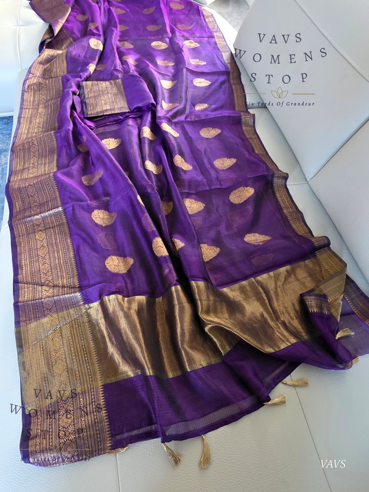 Semi Kota Silk Saree with Blouse Piece