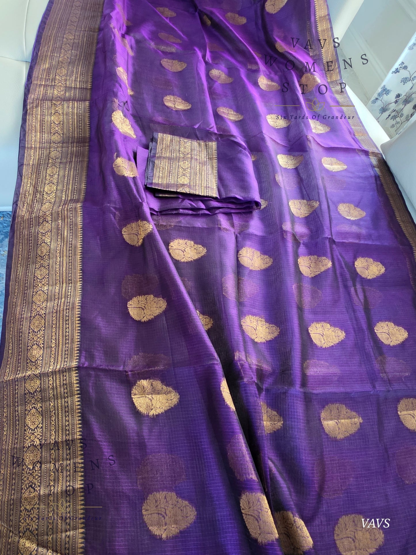 Semi Kota Silk Saree with Blouse Piece