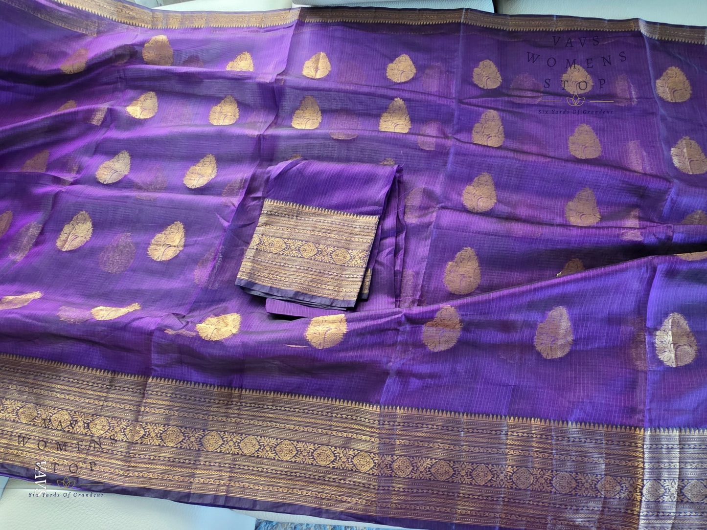 Semi Kota Silk Saree with Blouse Piece