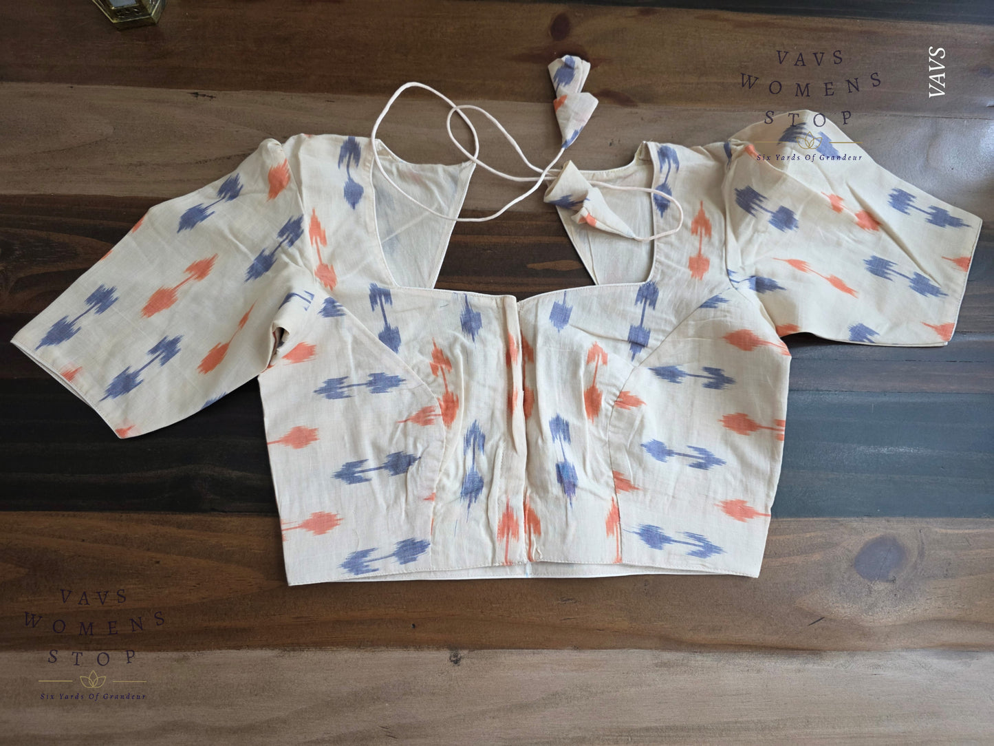 Ikkat Sico Cotton Blouse