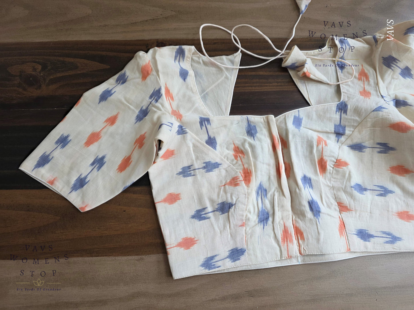 Ikkat Sico Cotton Blouse