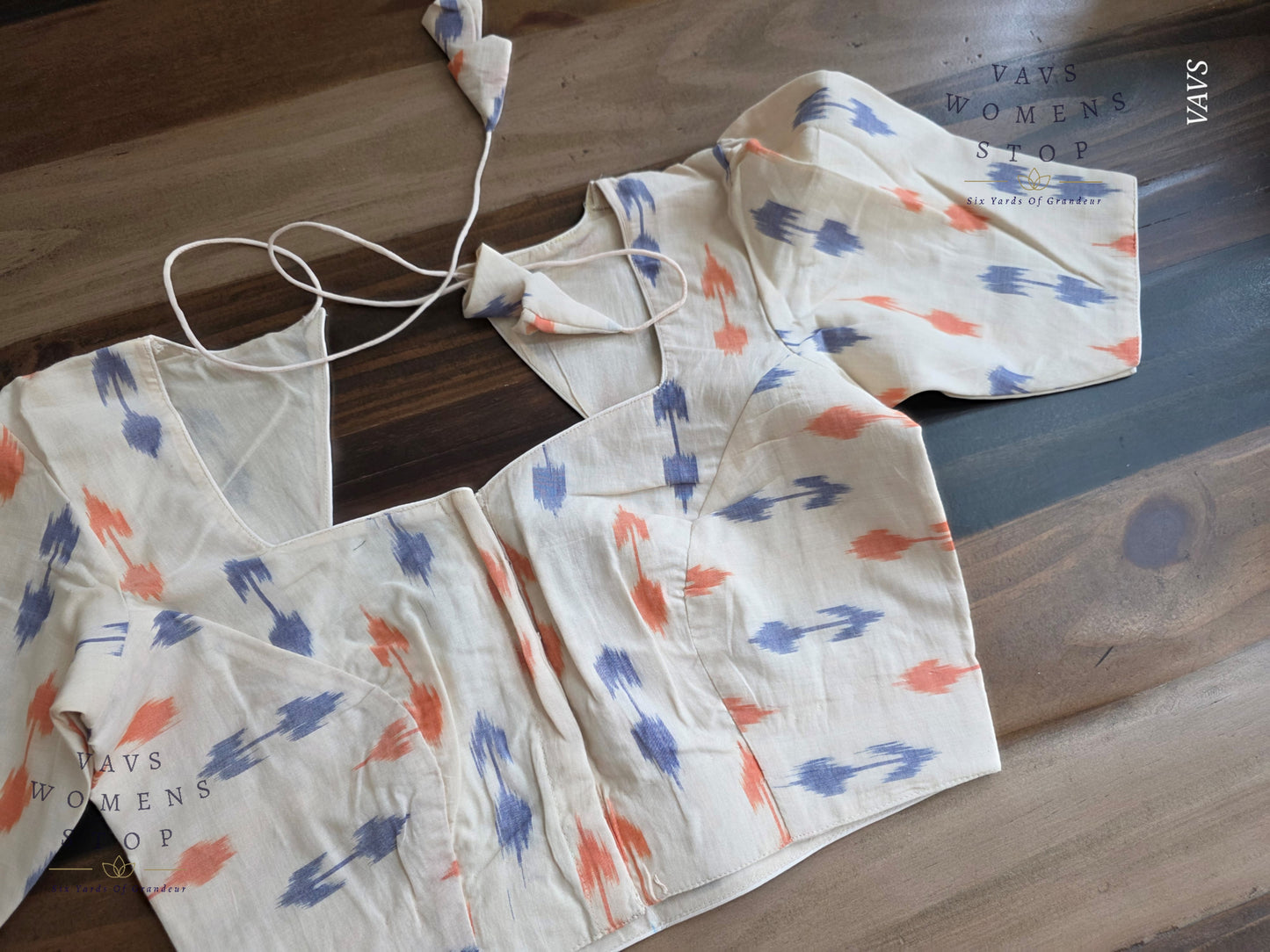 Ikkat Sico Cotton Blouse