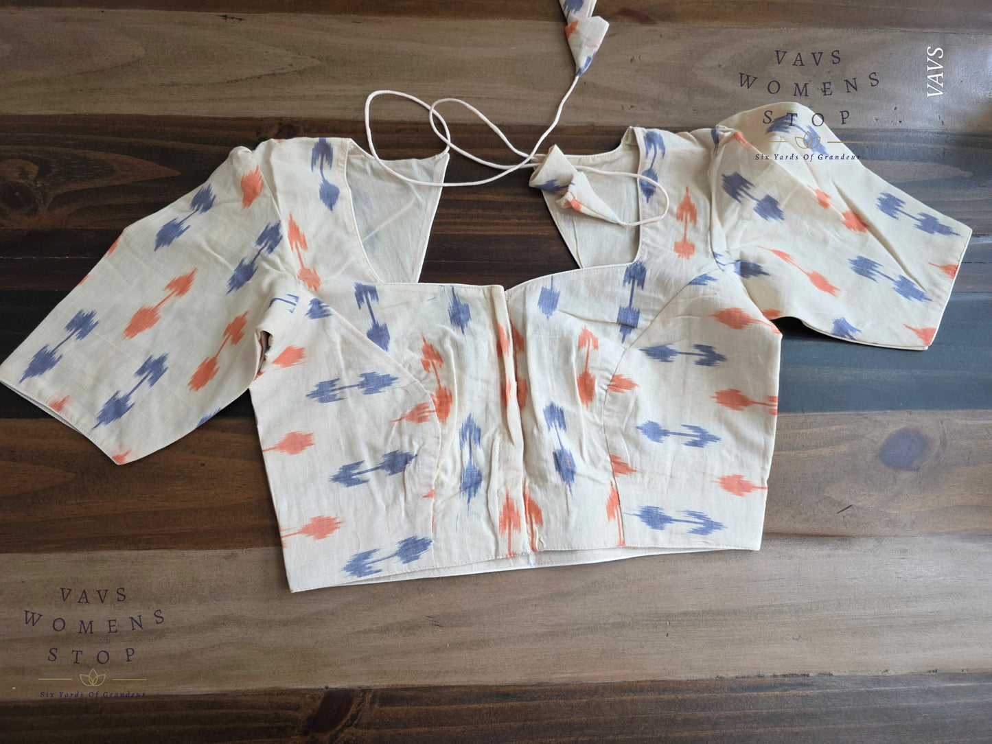 Ikkat Sico Cotton Blouse