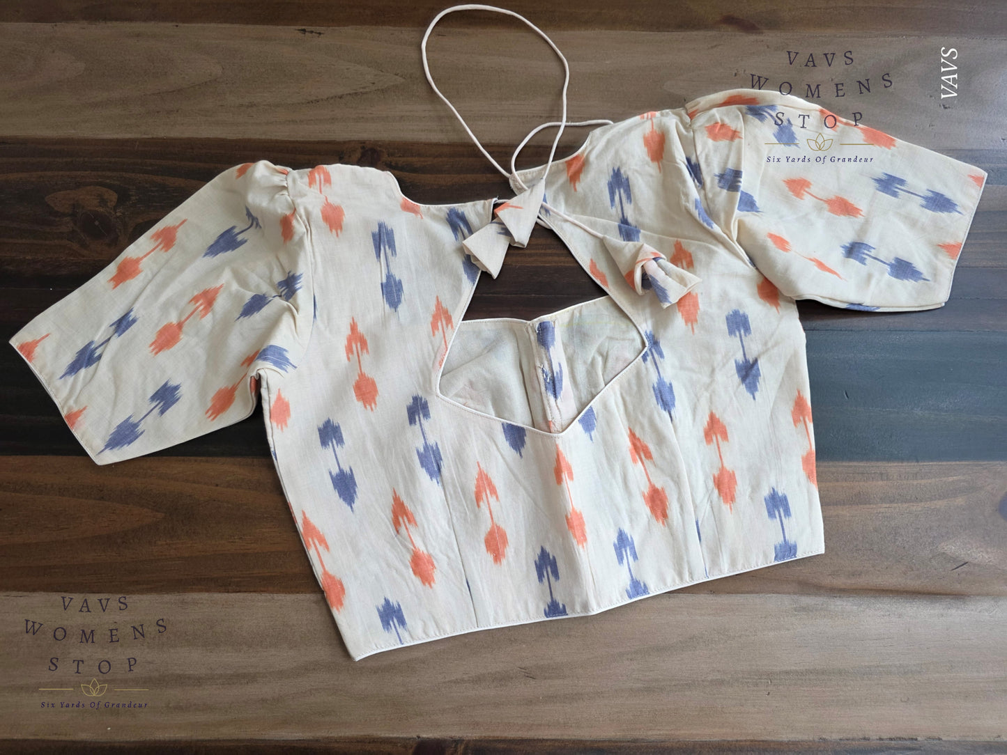 Ikkat Sico Cotton Blouse