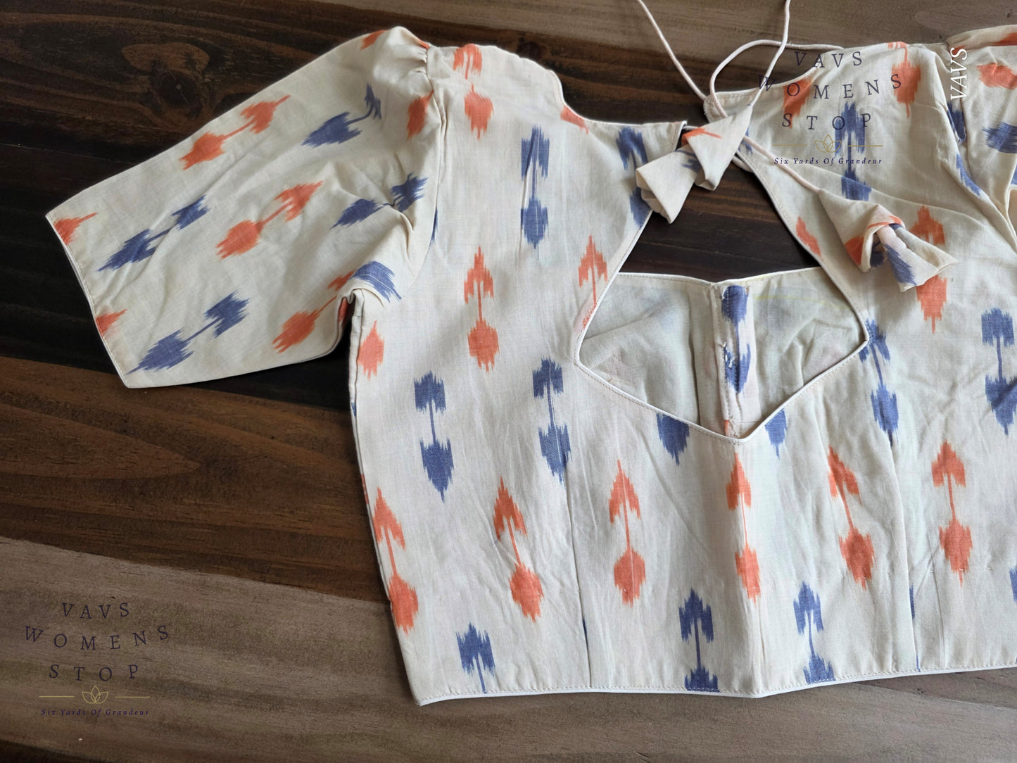 Ikkat Sico Cotton Blouse