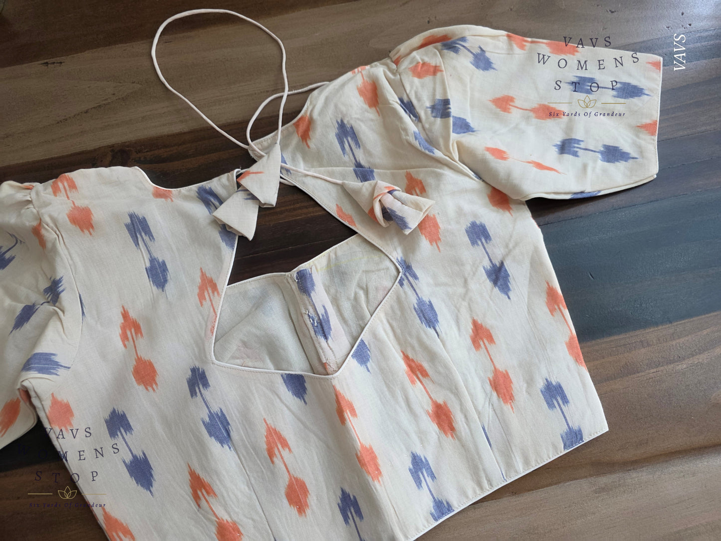 Ikkat Sico Cotton Blouse