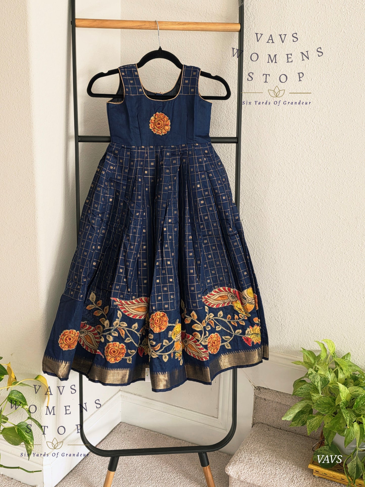 Soft Mangalagiri Cotton Lehenga - Blouse
