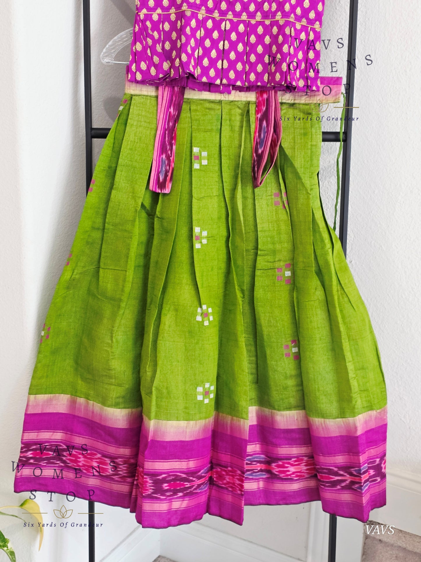 Soft Raw silk Lehenga Blouse
