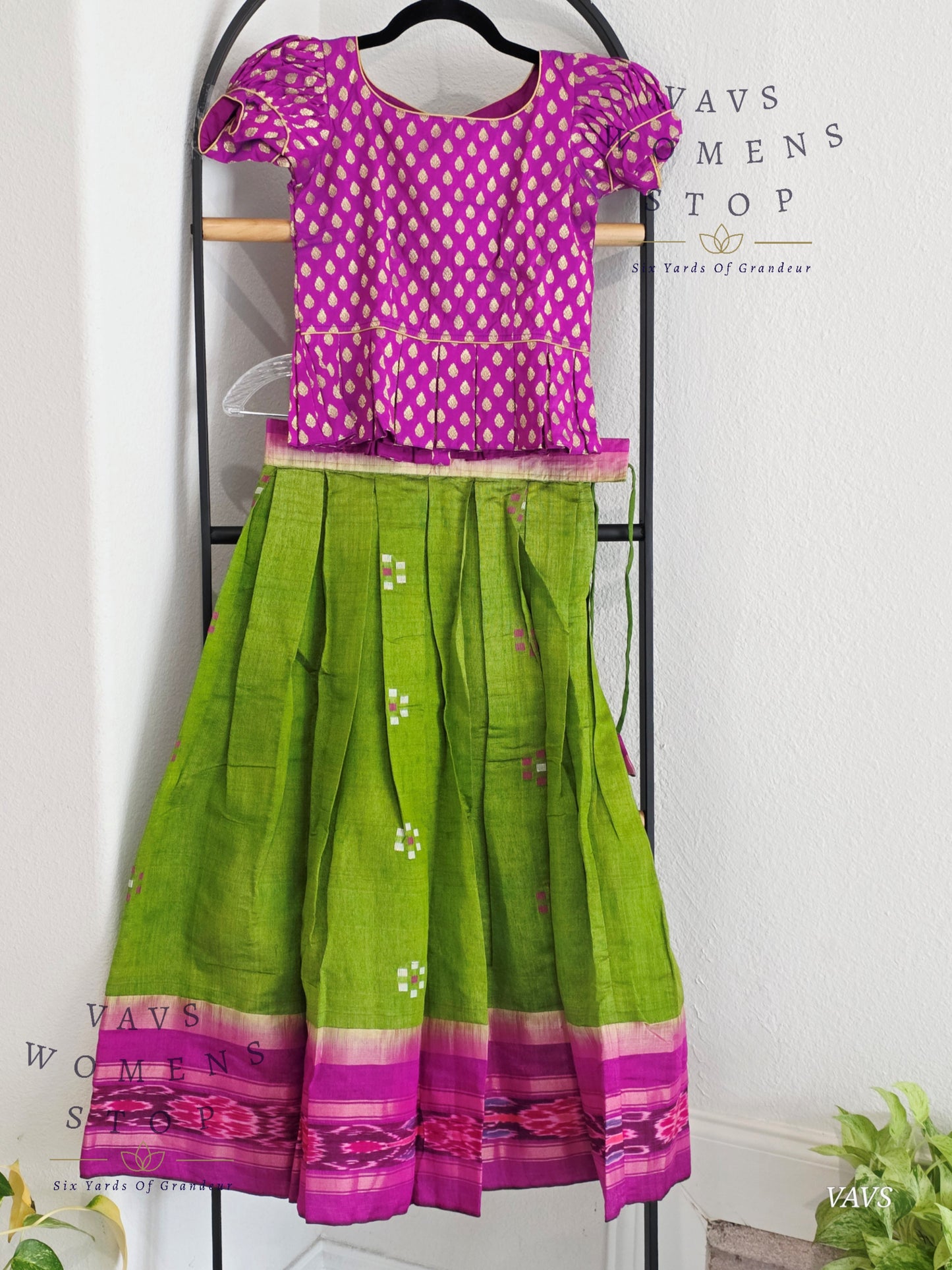 Soft Raw silk Lehenga Blouse