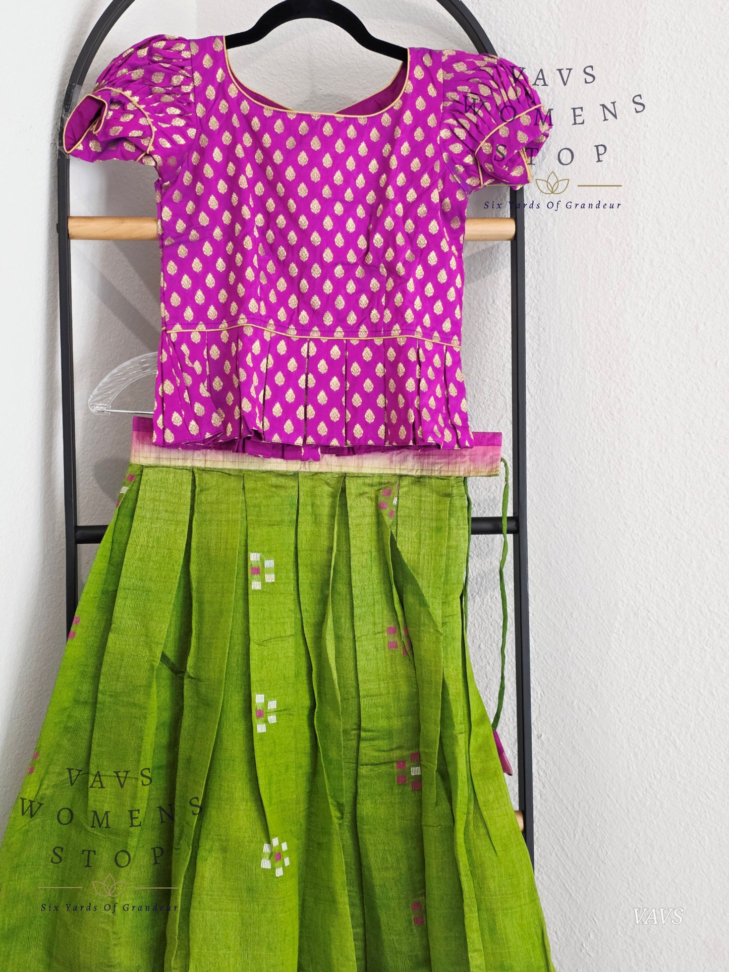 Soft Raw silk Lehenga Blouse