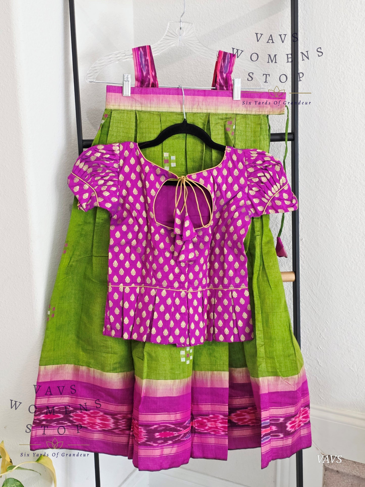 Soft Raw silk Lehenga Blouse