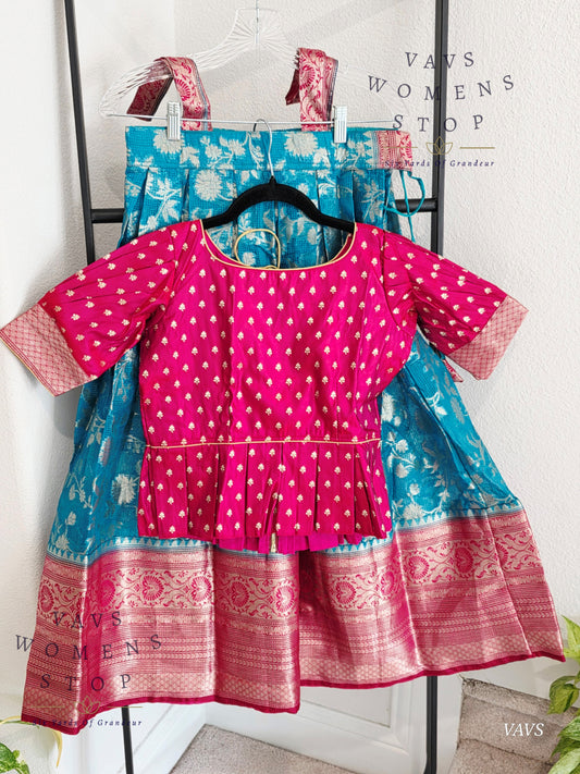 Designer Organza Lehenga Blouse