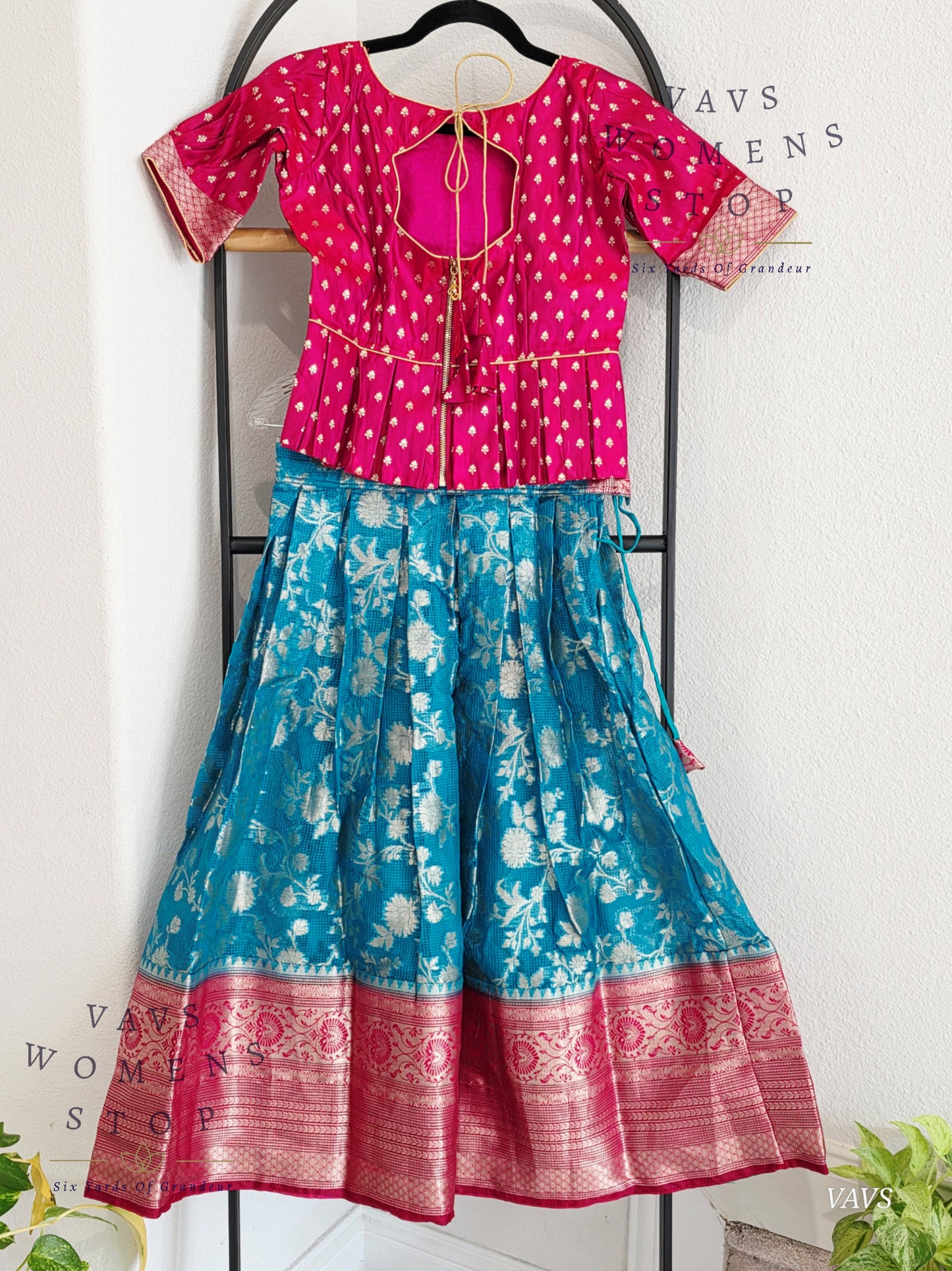 Designer Organza Lehenga Blouse