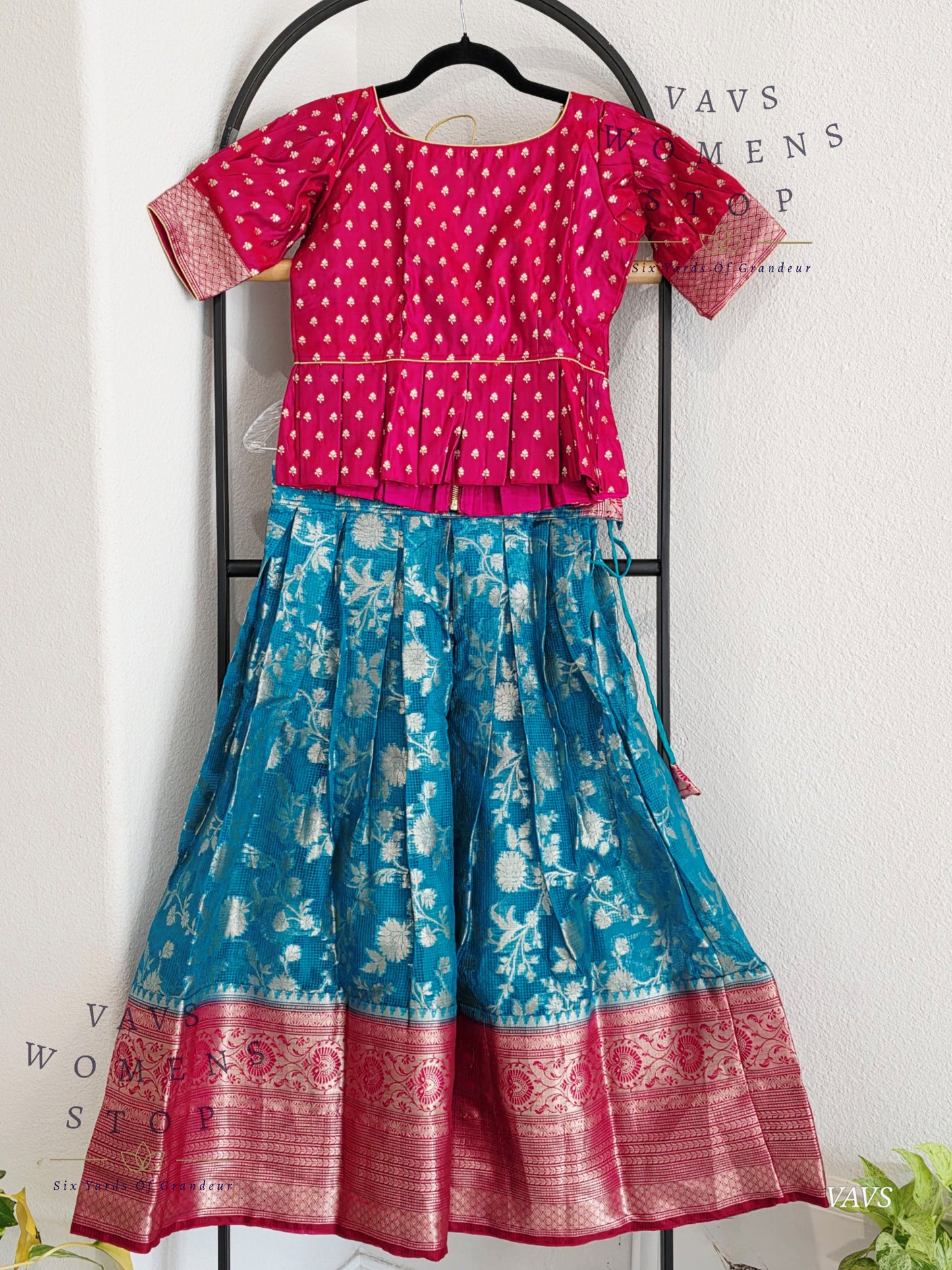 Designer Organza Lehenga Blouse