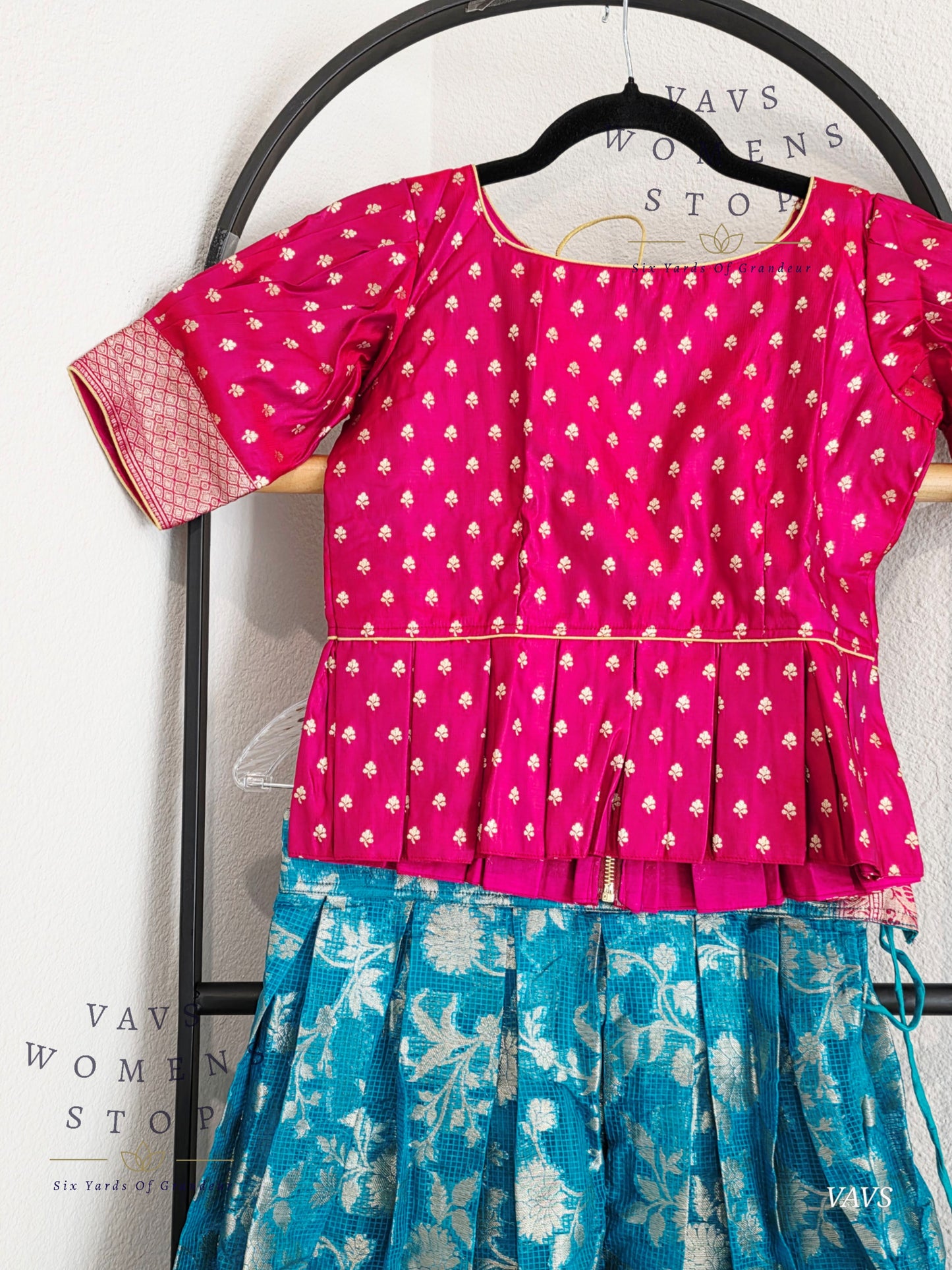 Designer Organza Lehenga Blouse