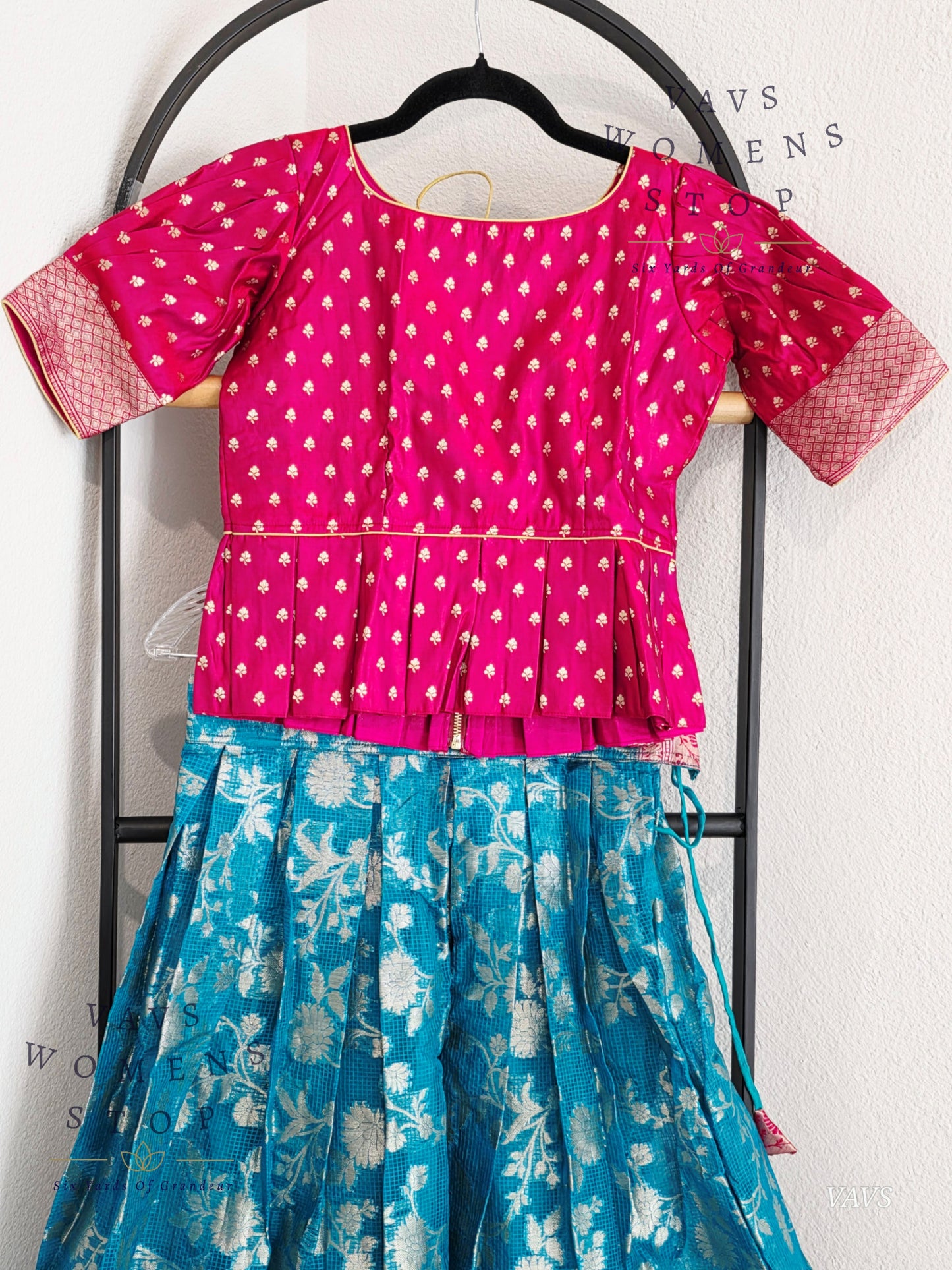 Designer Organza Lehenga Blouse