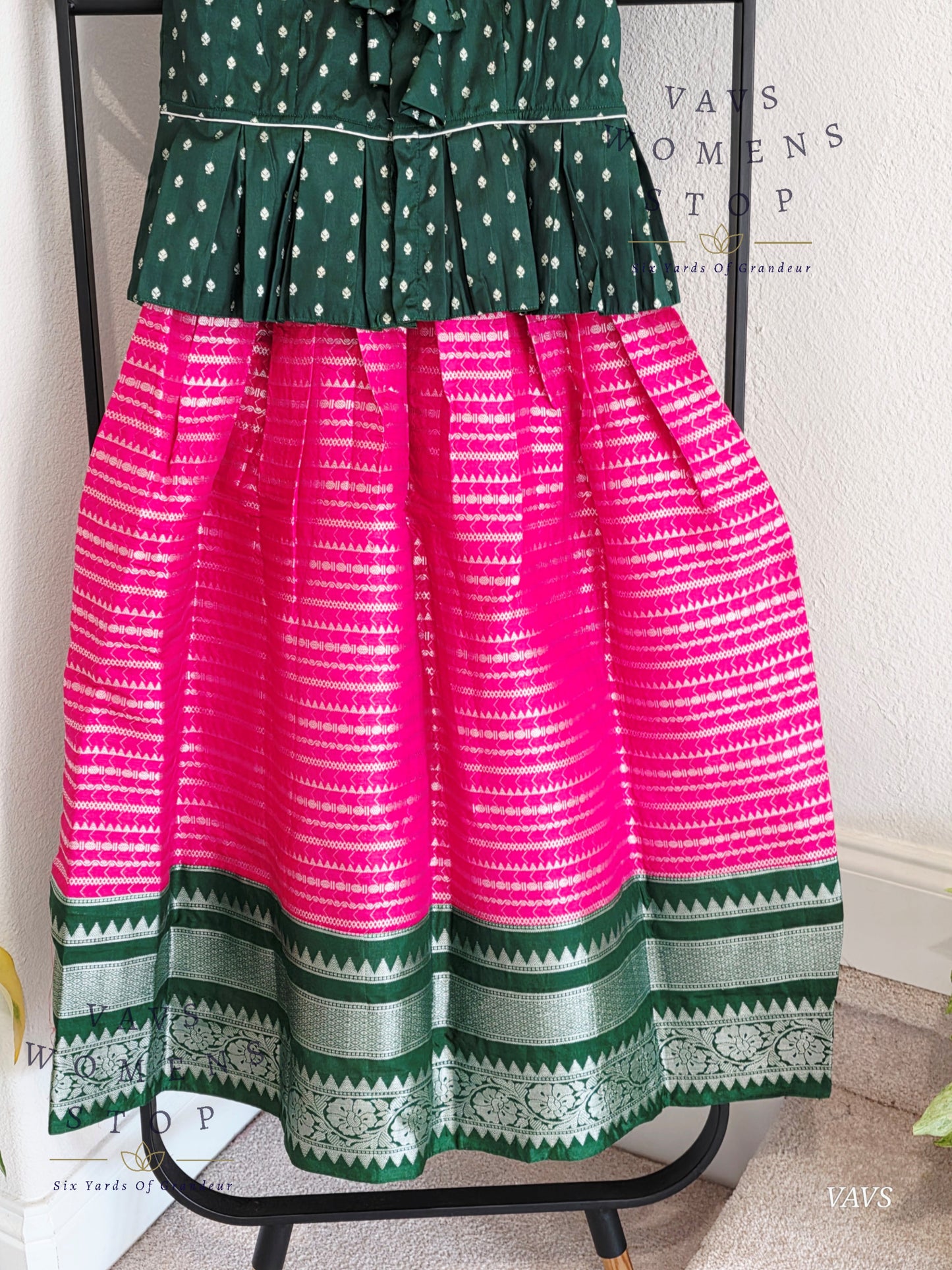 Designer Chiniya Benarasi Silk Lehenga Blouse