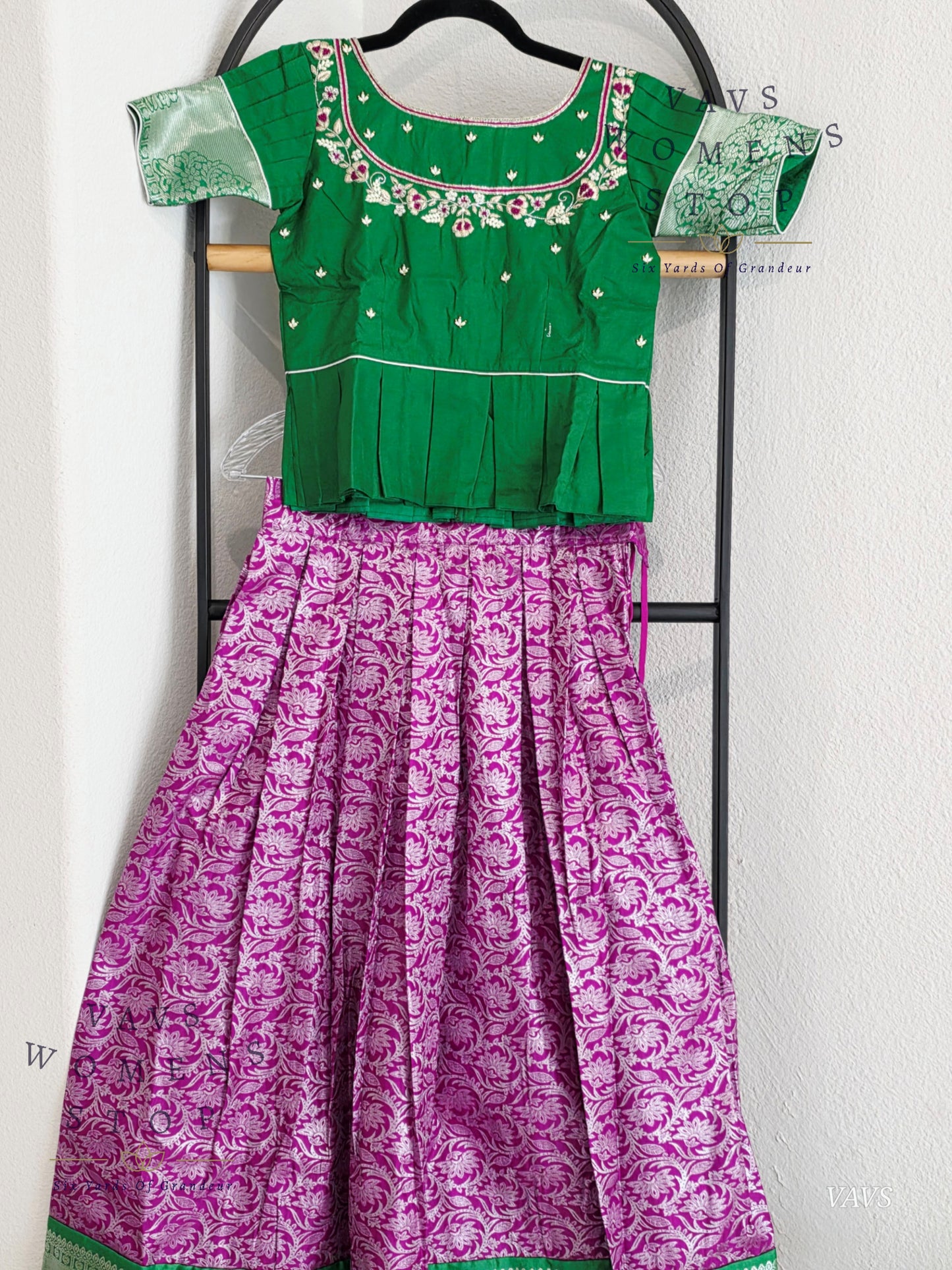 Kanchi Silk Lehenga Blouse