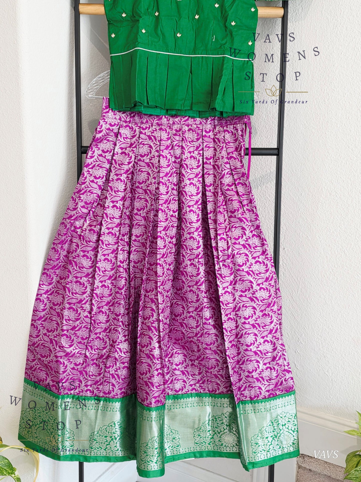 Kanchi Silk Lehenga Blouse