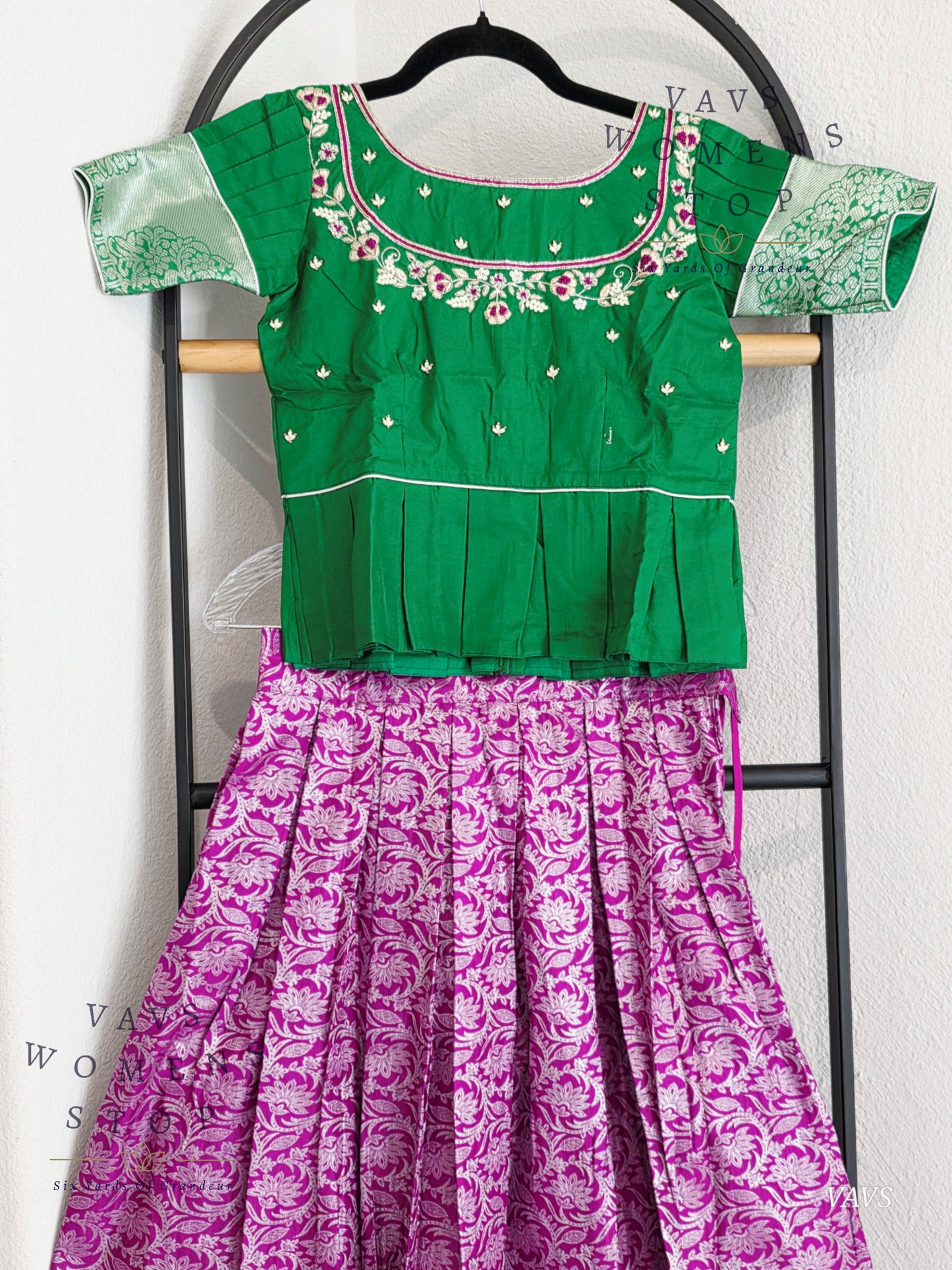 Kanchi Silk Lehenga Blouse