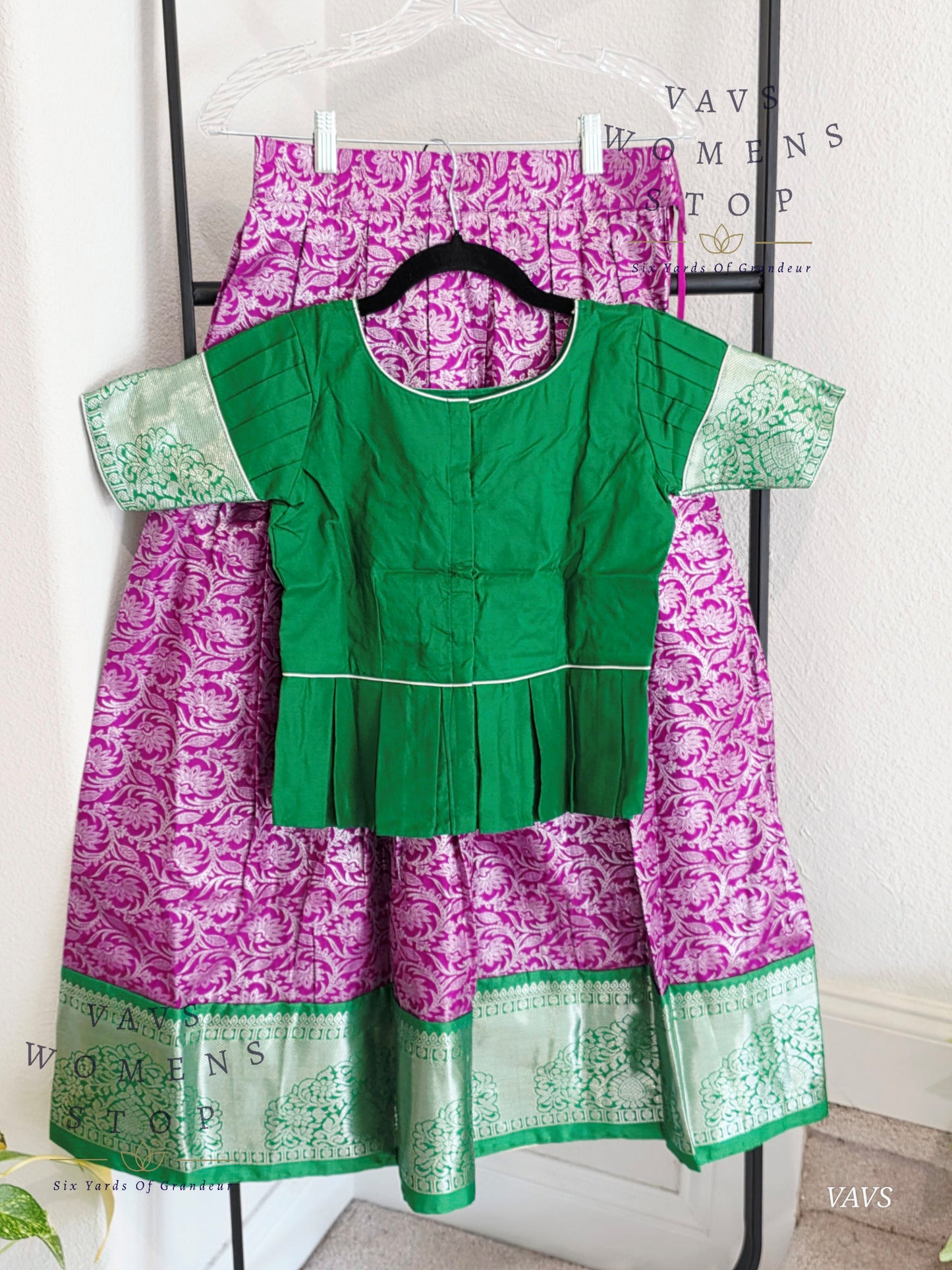 Kanchi Silk Lehenga Blouse