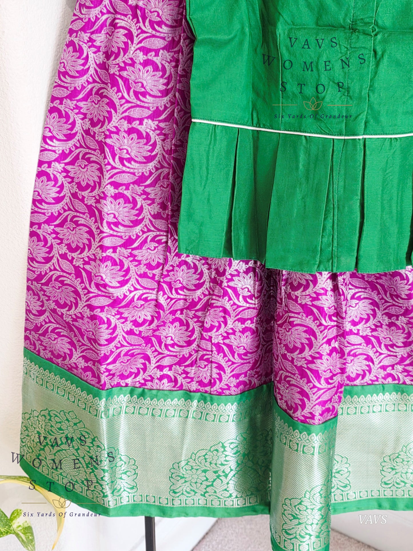 Kanchi Silk Lehenga Blouse
