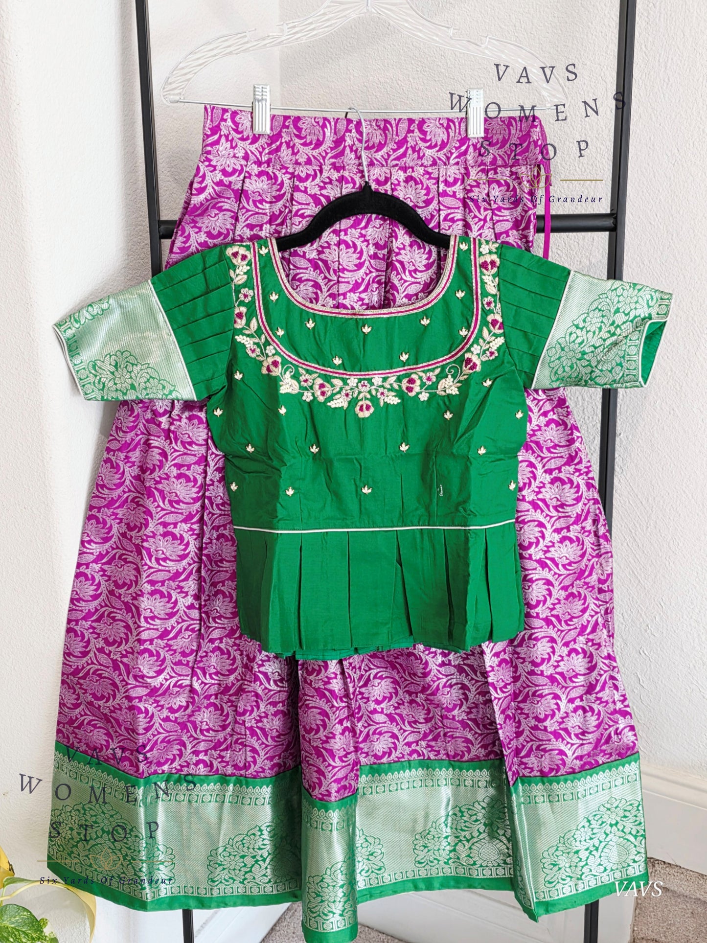 Kanchi Silk Lehenga Blouse