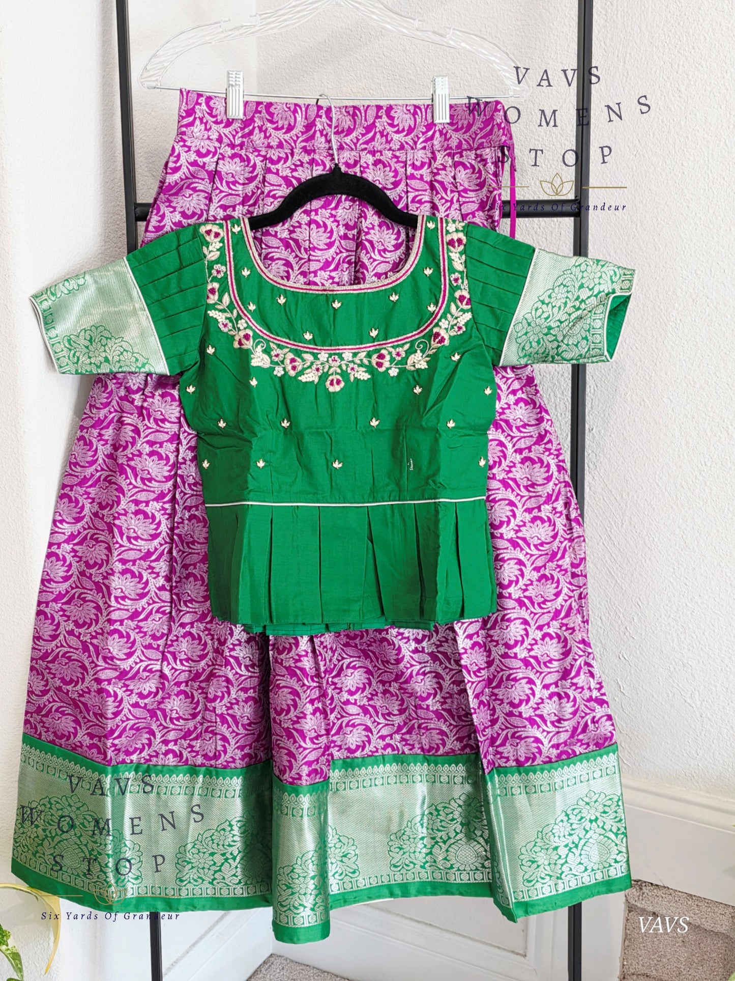 Kanchi Silk Lehenga Blouse