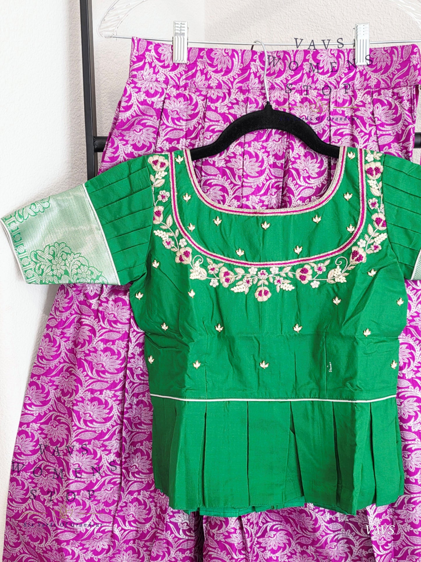 Kanchi Silk Lehenga Blouse