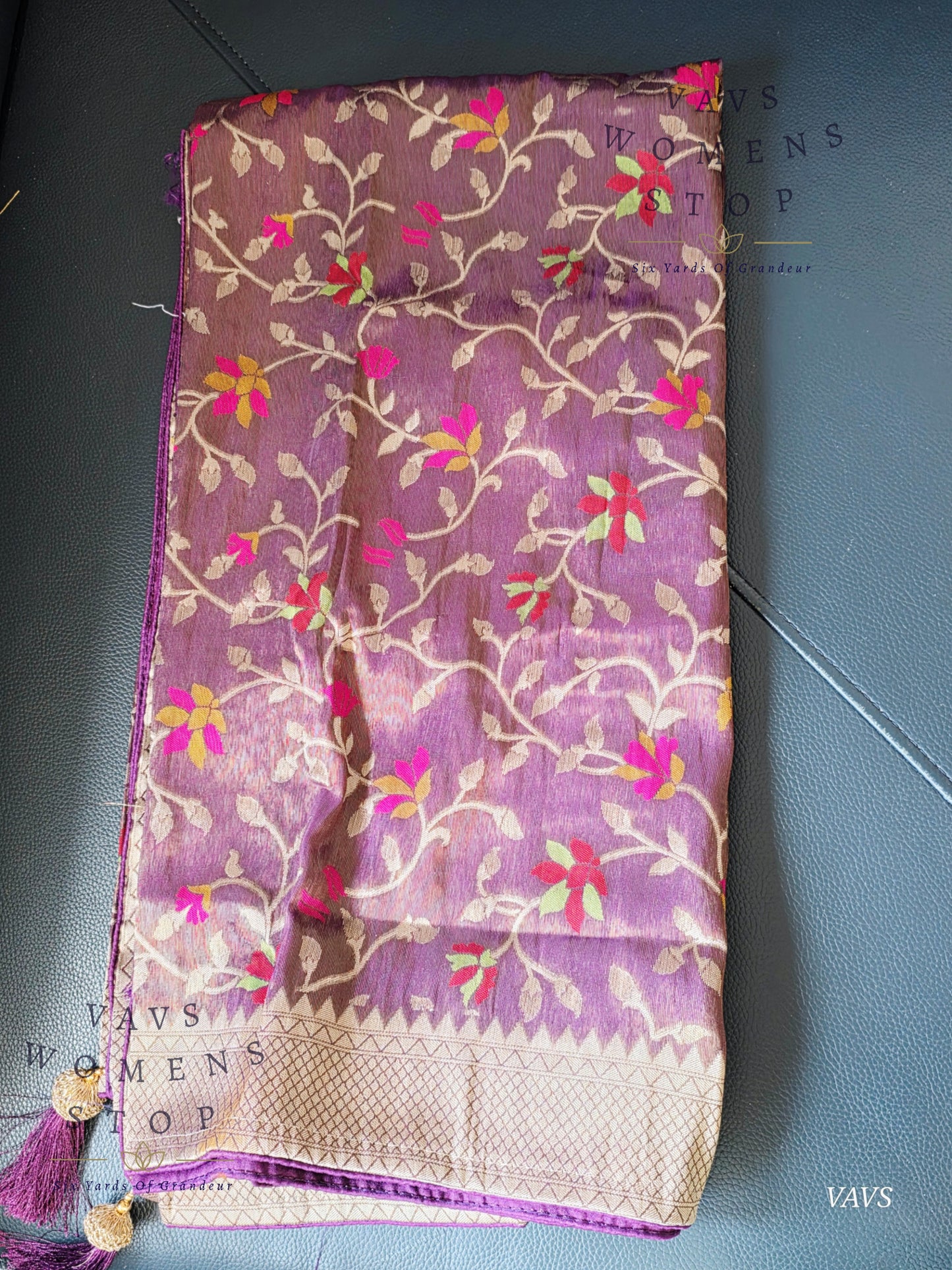 Kota Tissue Paithani Lehenga Set with Munga Benarasi Dupatta | Can-Can Lined