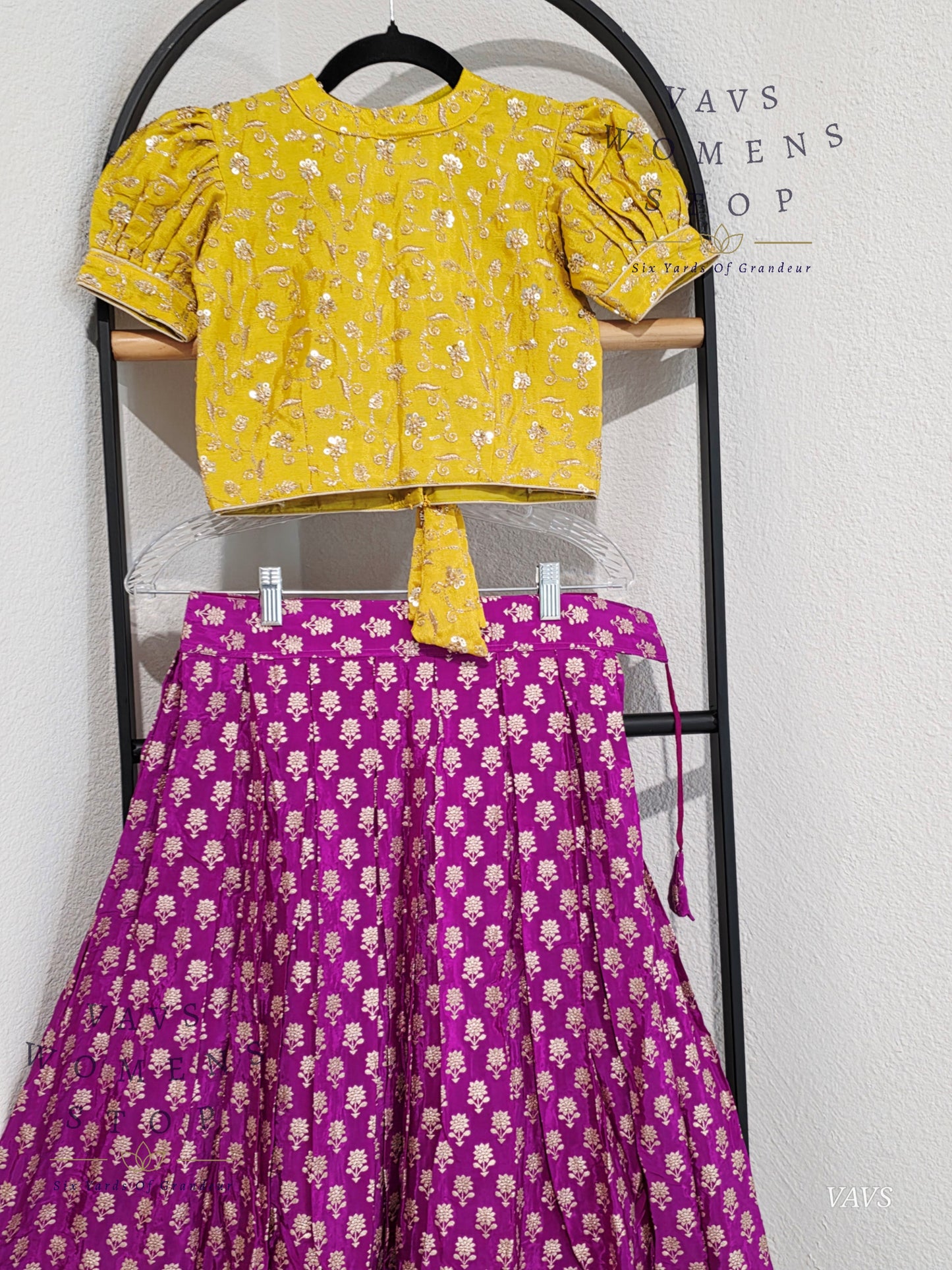 Designer Satin Benarasi Lehenga Blouse