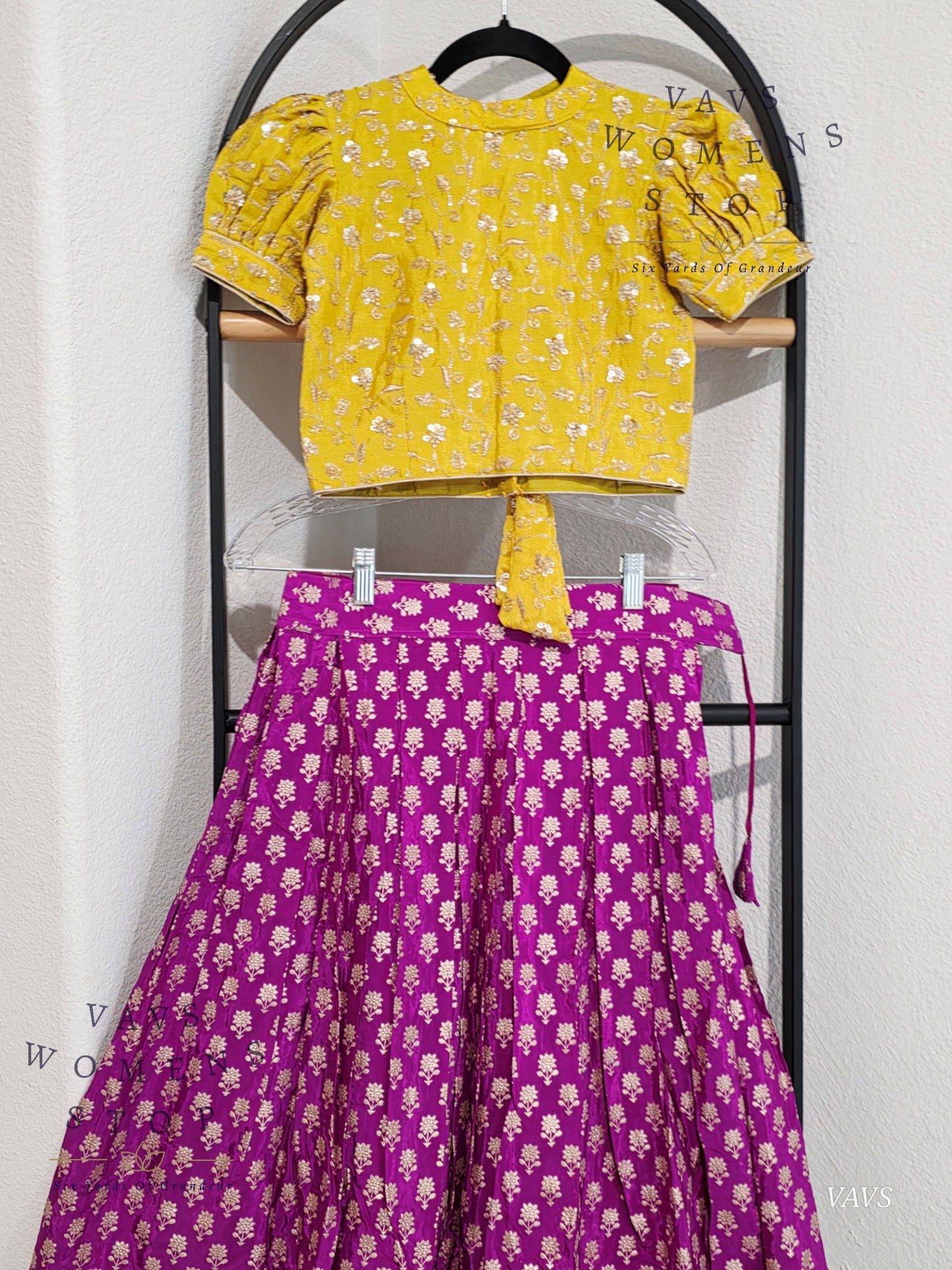 Designer Satin Benarasi Lehenga Blouse