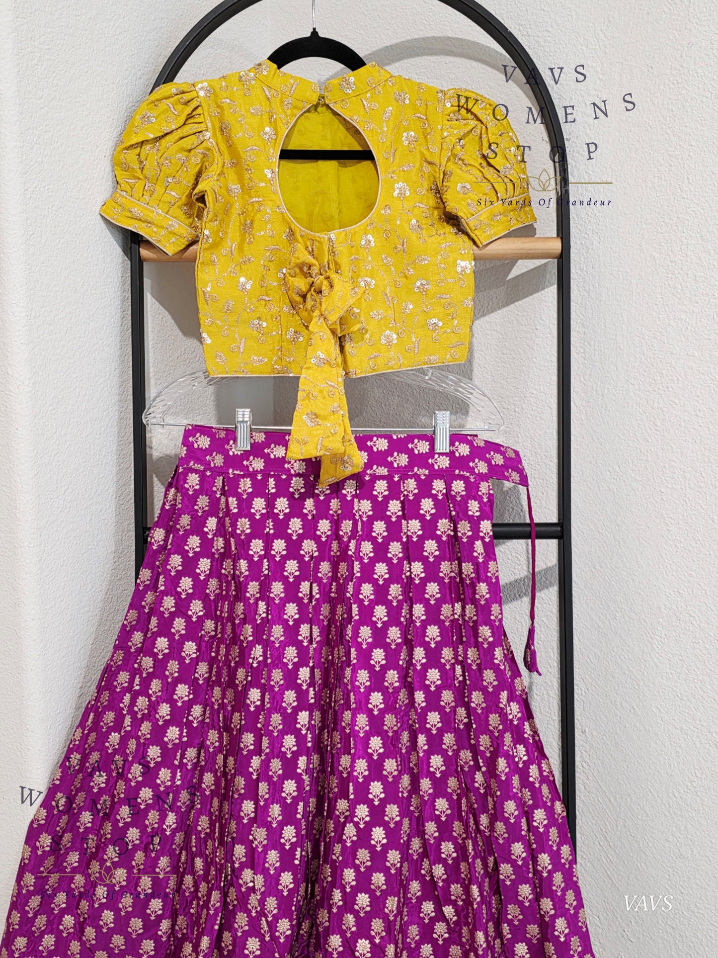 Designer Satin Benarasi Lehenga Blouse