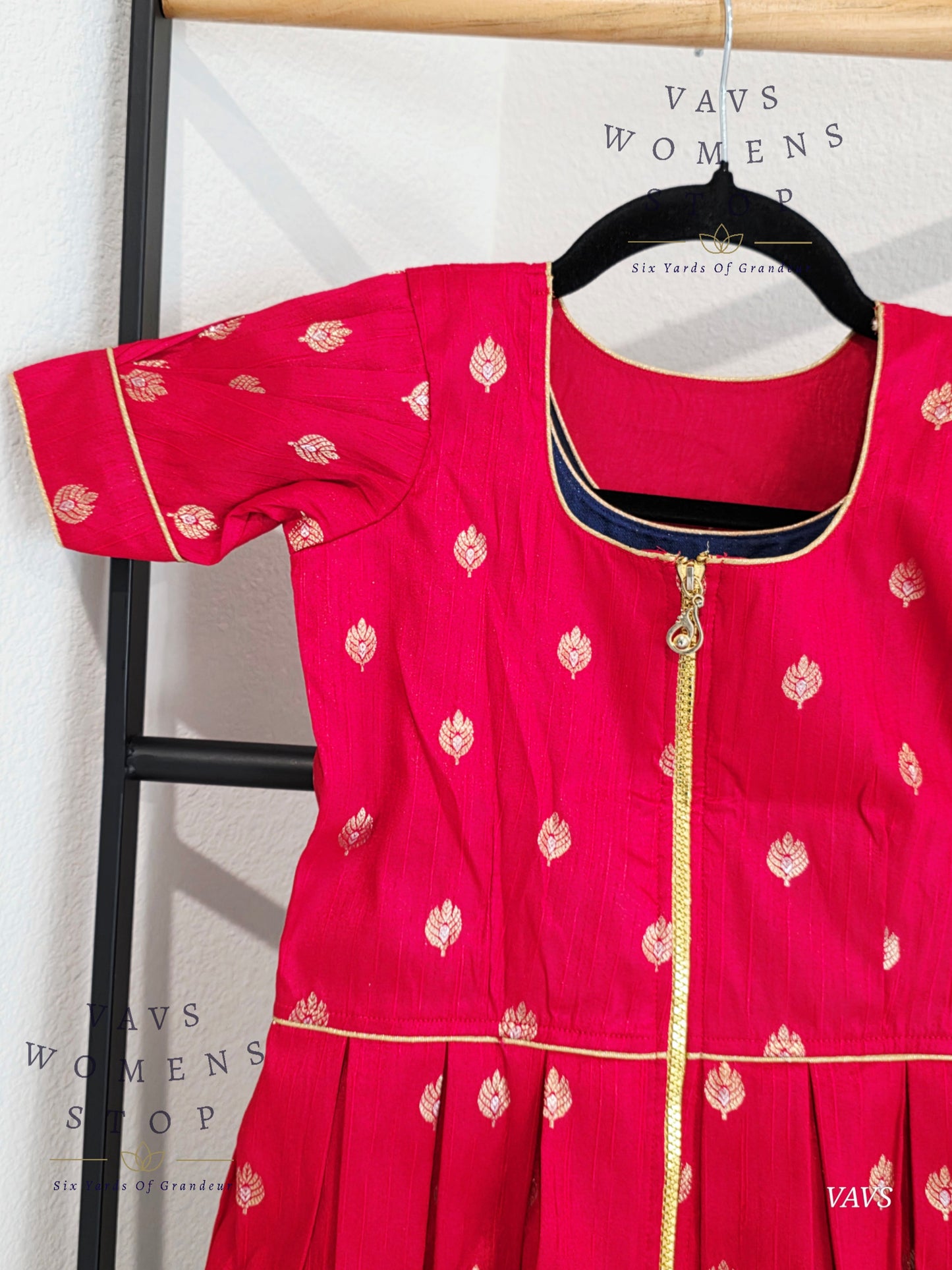 Soft Mangalagiri Cotton Lehenga - Blouse