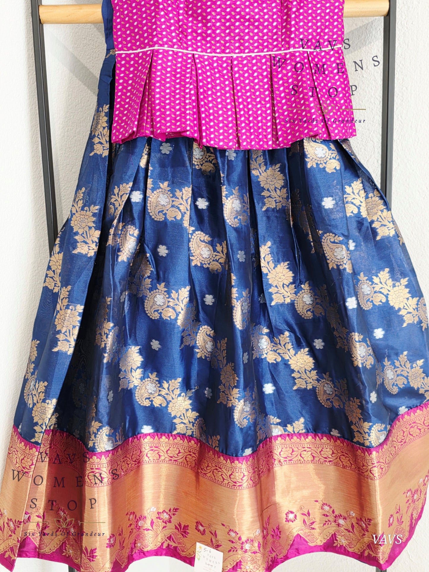 Warm Organza Designer Lehenga Blouse