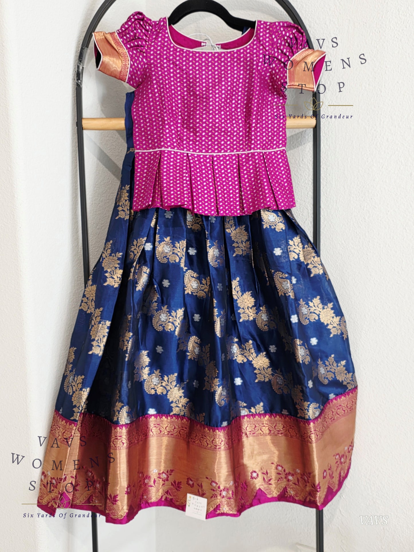 Warm Organza Designer Lehenga Blouse
