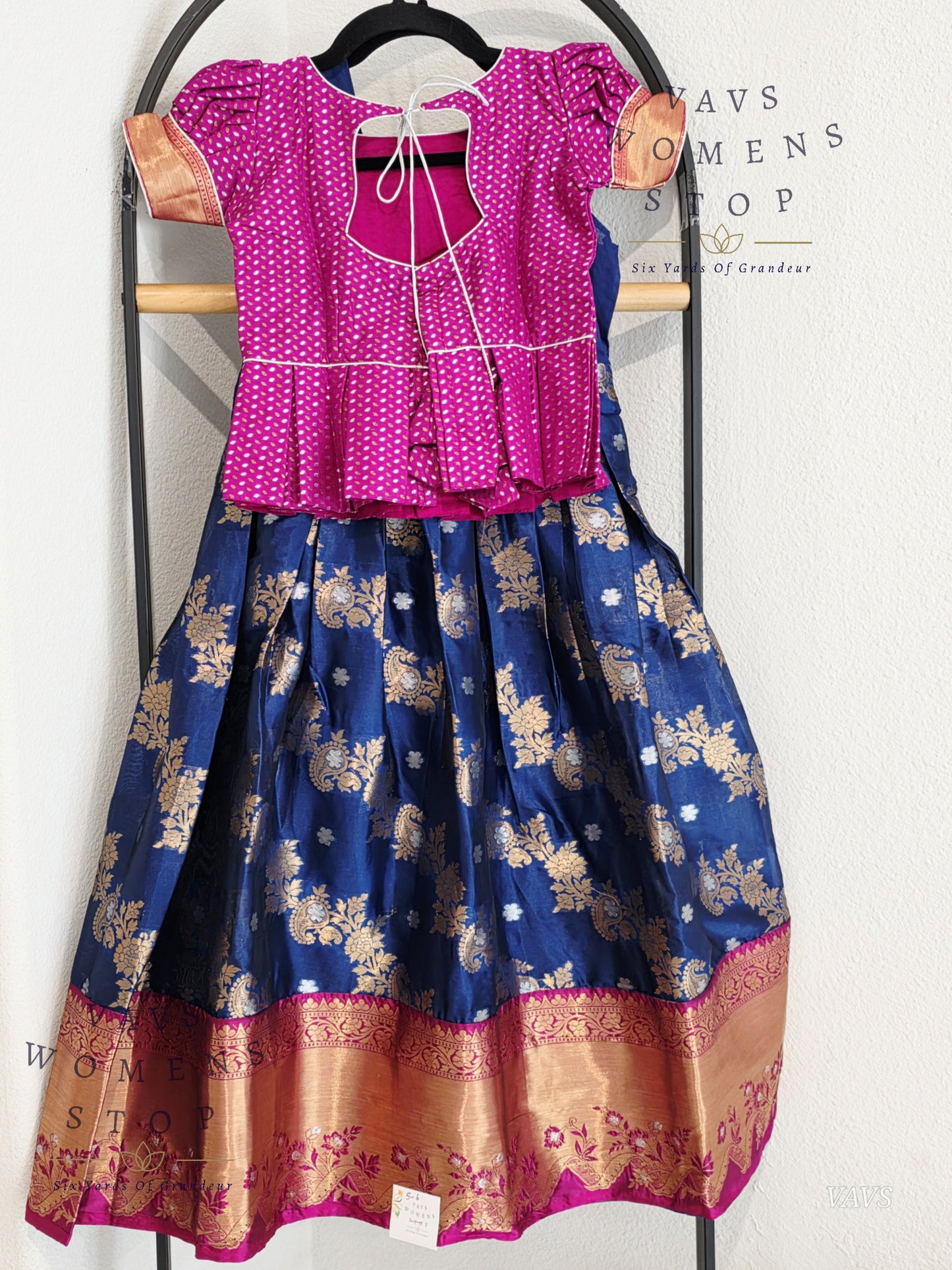 Warm Organza Designer Lehenga Blouse