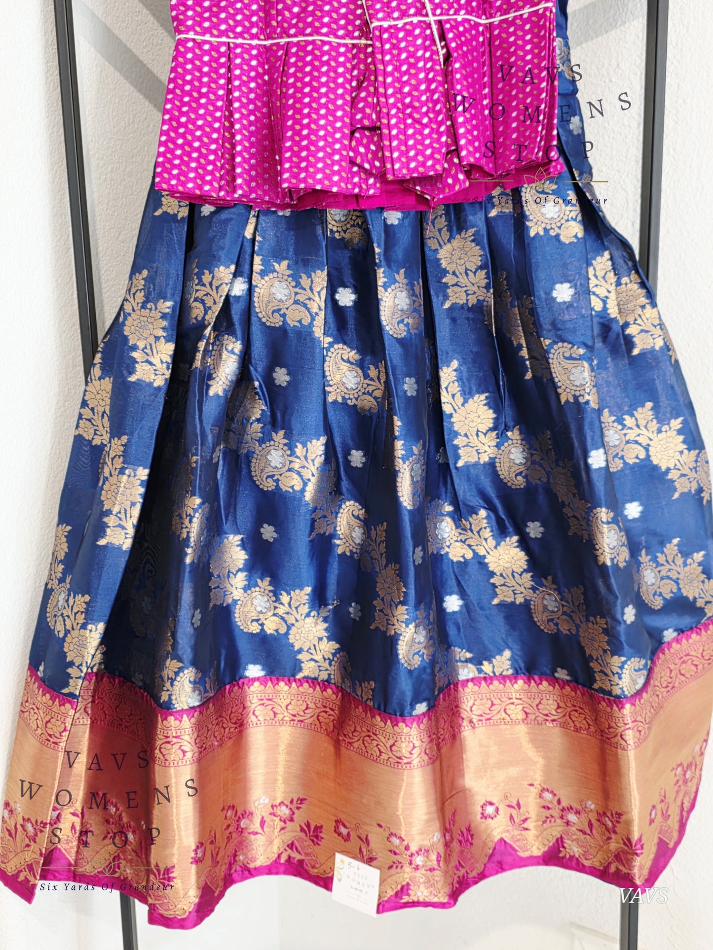 Warm Organza Designer Lehenga Blouse