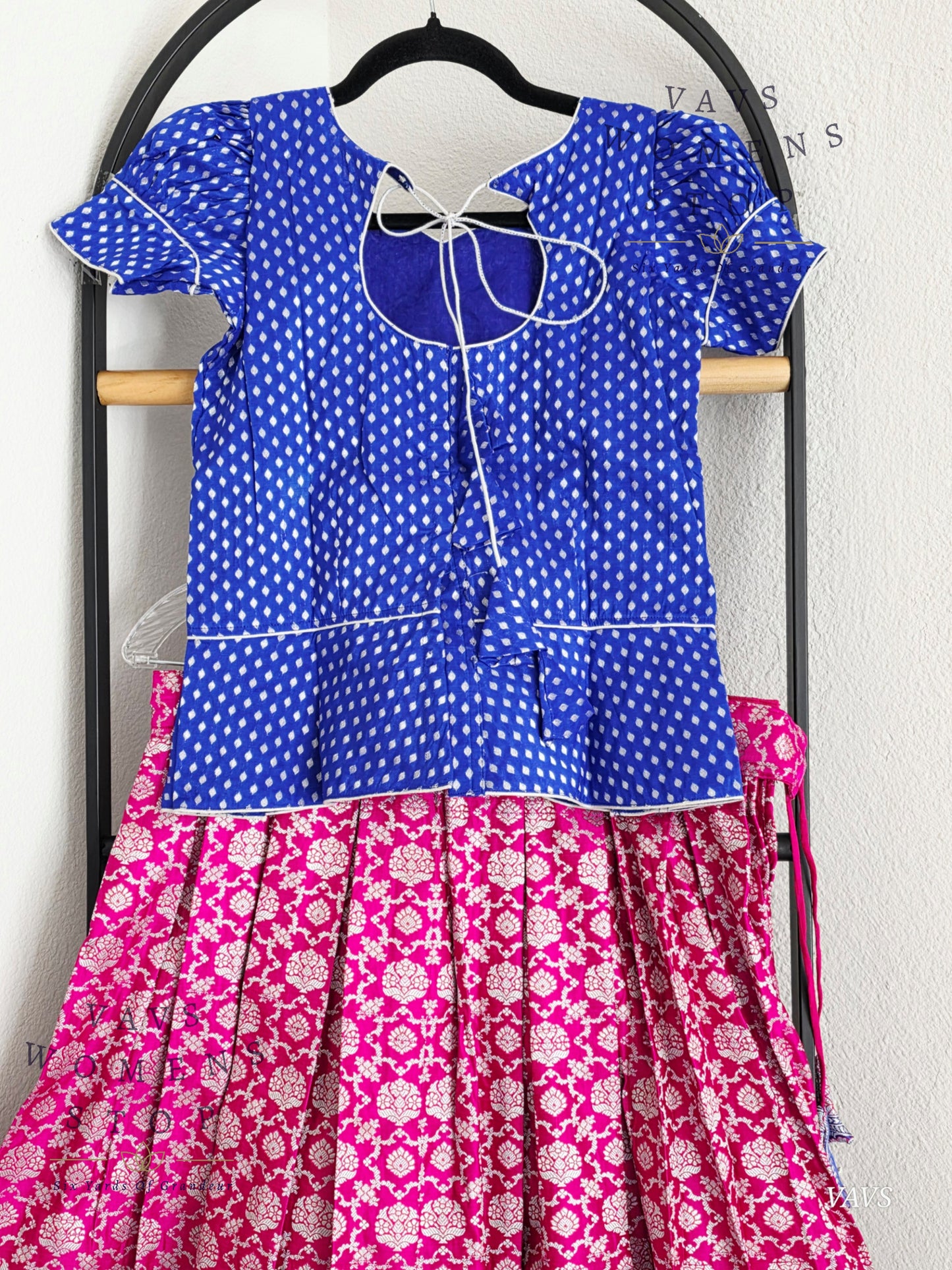 Satin Benarasi Silk Lehenga Blouse