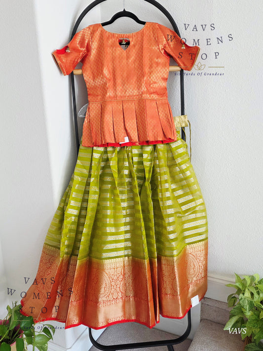 Organza Lehenga Blouse