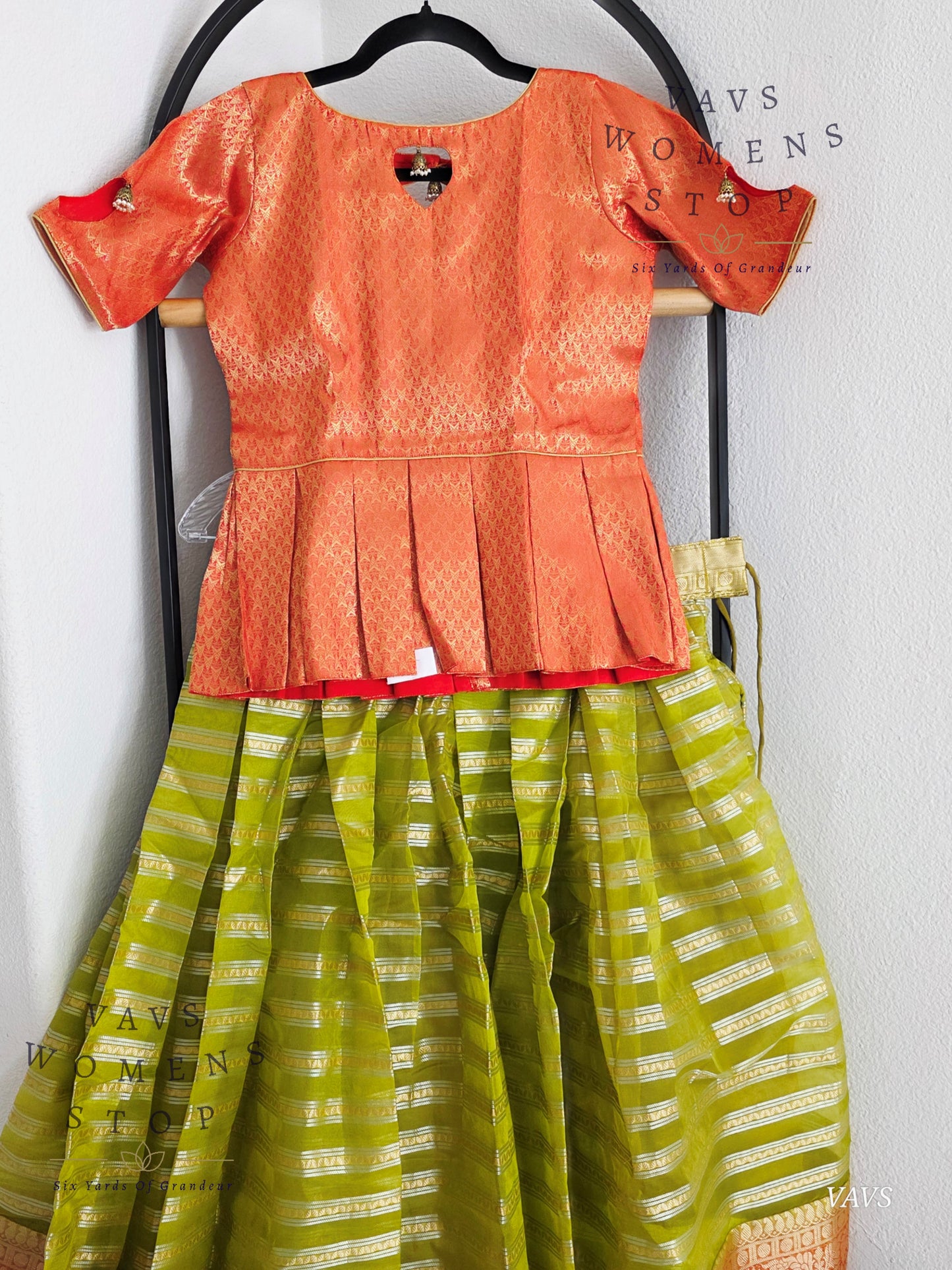 Organza Lehenga Blouse