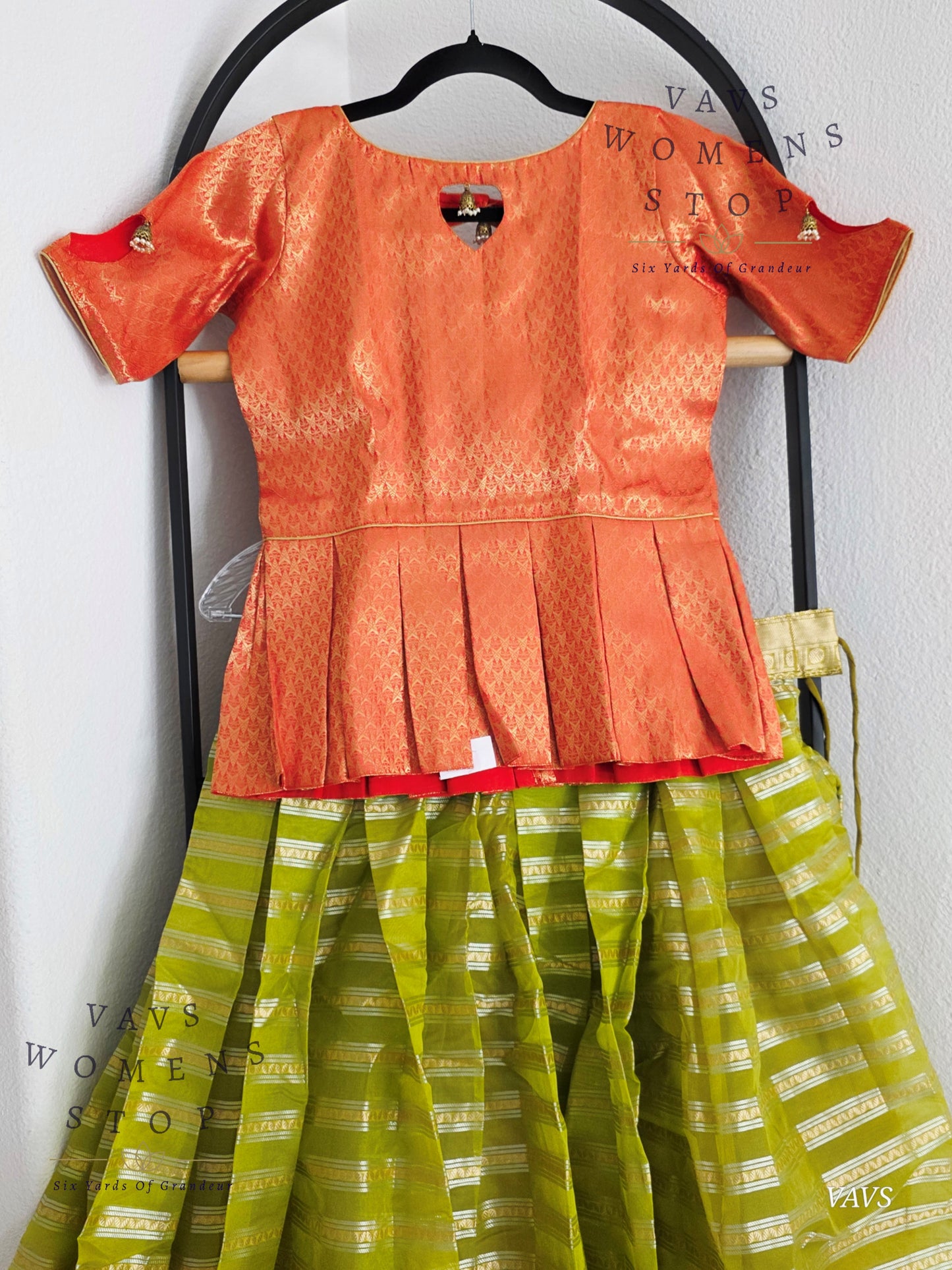 Organza Lehenga Blouse
